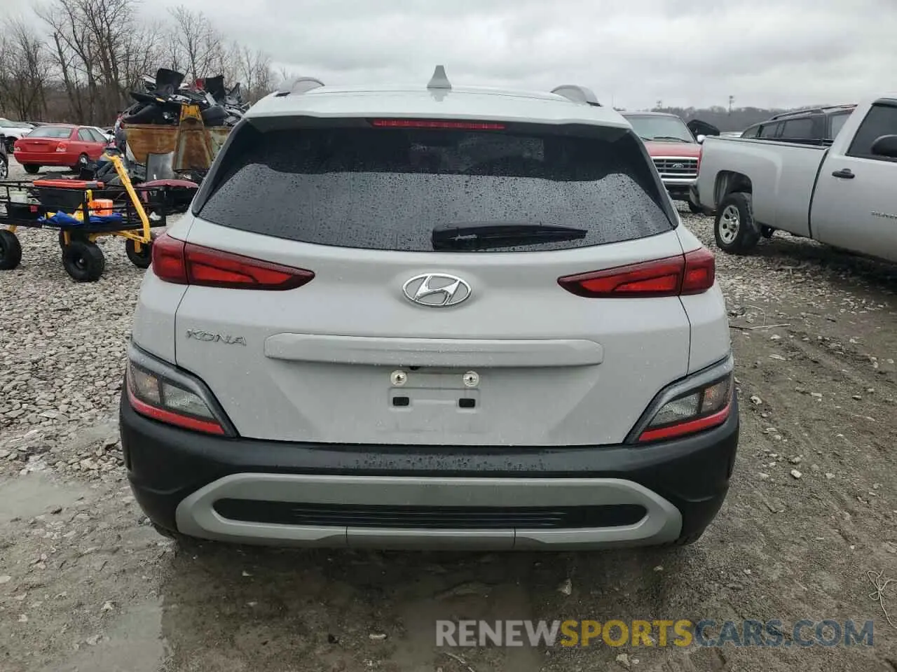 6 Photograph of a damaged car KM8K62AB4PU048327 HYUNDAI KONA 2023