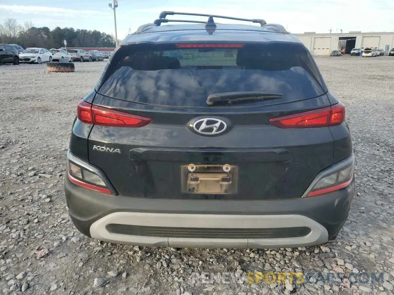 6 Photograph of a damaged car KM8K62AB4PU947091 HYUNDAI KONA 2023