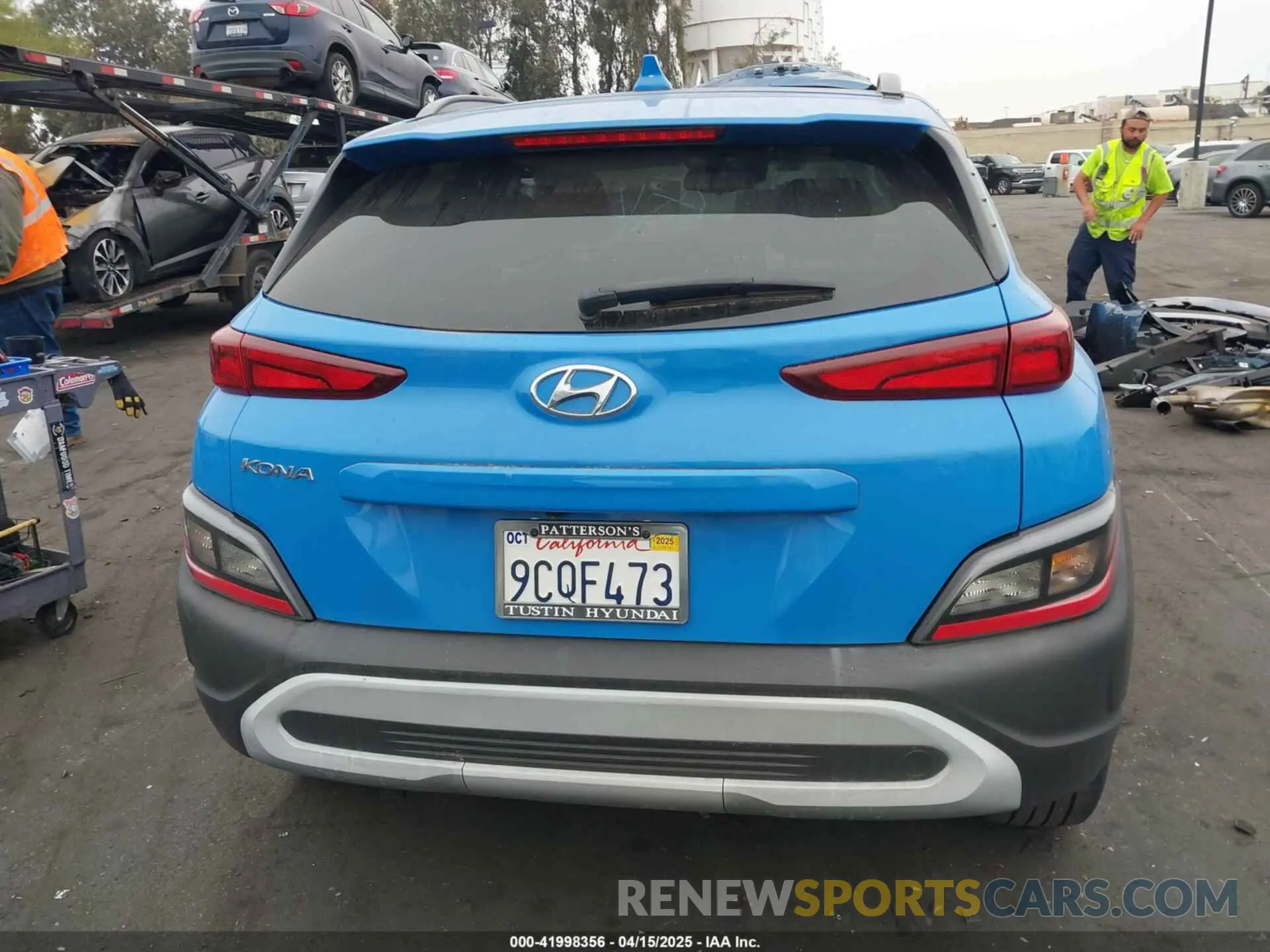16 Photograph of a damaged car KM8K62AB5PU948640 HYUNDAI KONA 2023