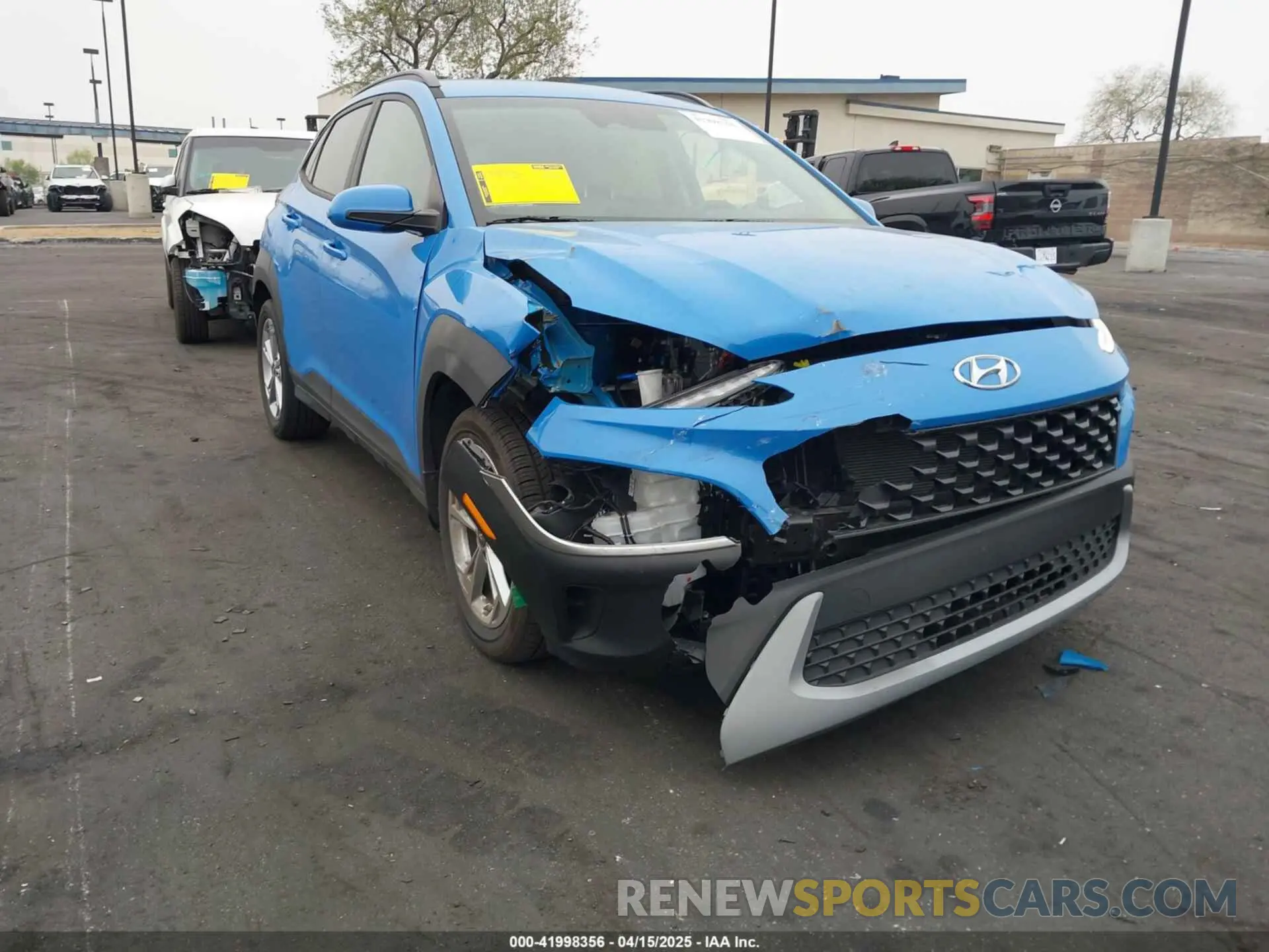 6 Photograph of a damaged car KM8K62AB5PU948640 HYUNDAI KONA 2023