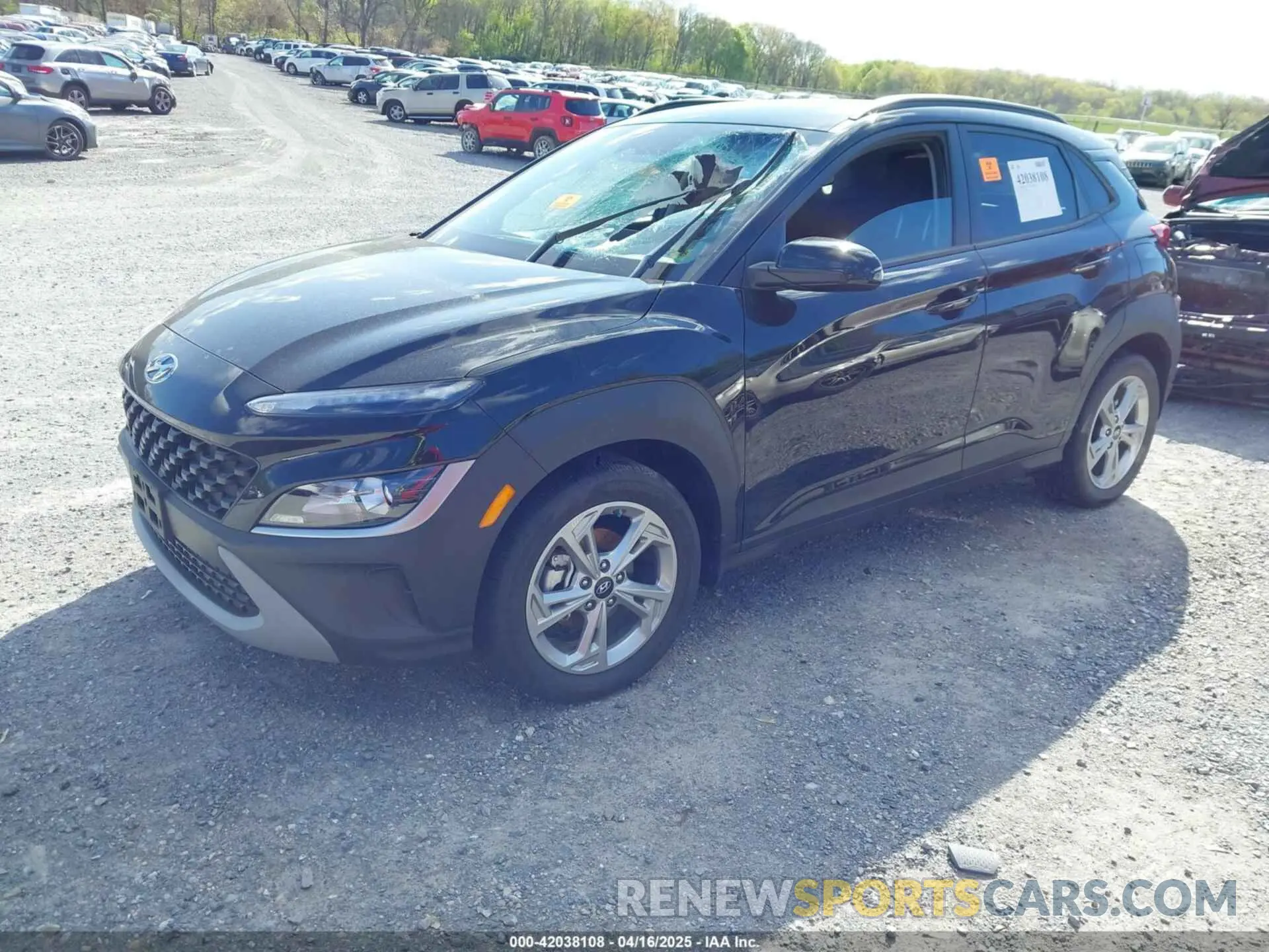 2 Photograph of a damaged car KM8K62AB6PU010422 HYUNDAI KONA 2023