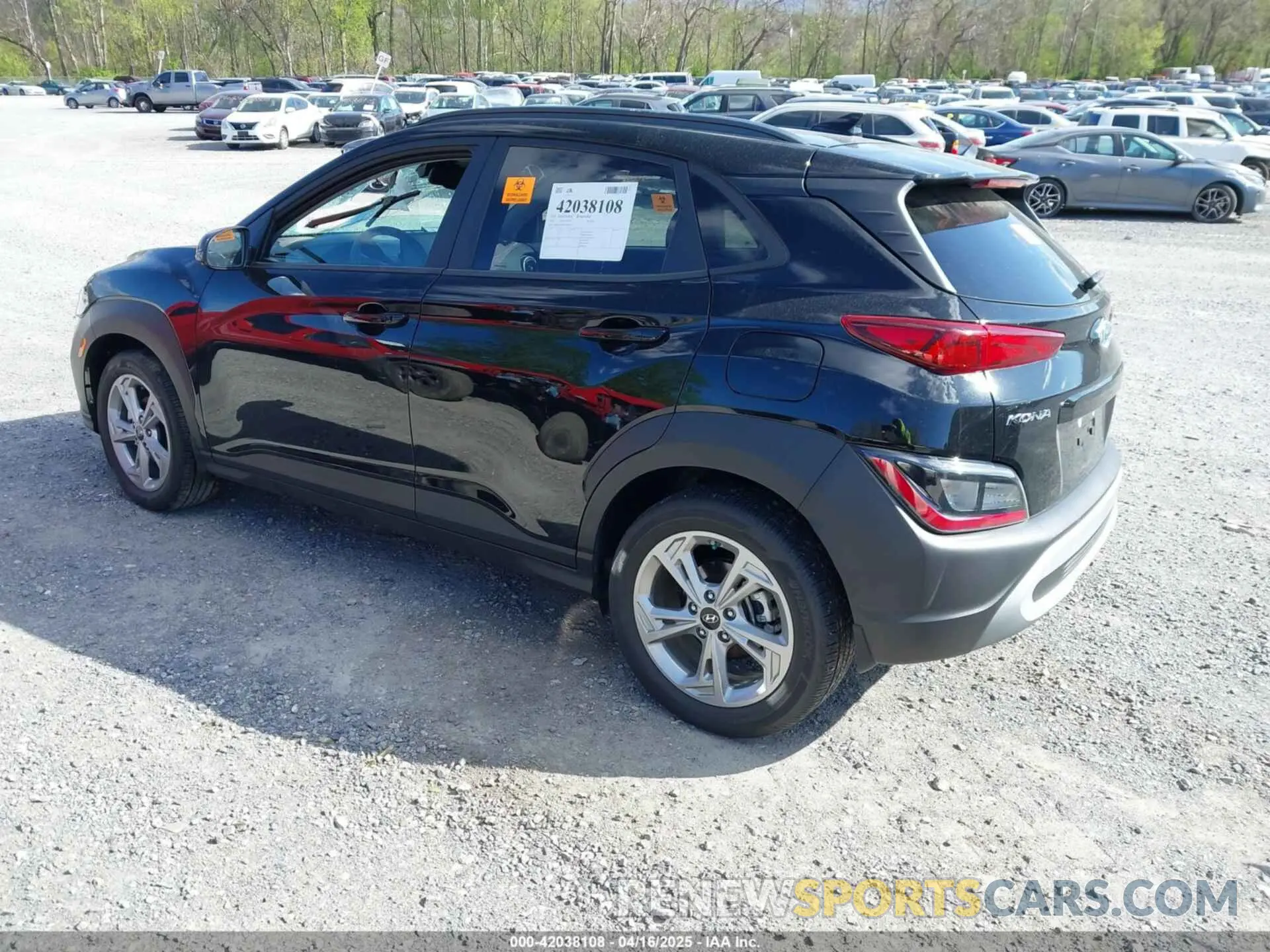 3 Photograph of a damaged car KM8K62AB6PU010422 HYUNDAI KONA 2023