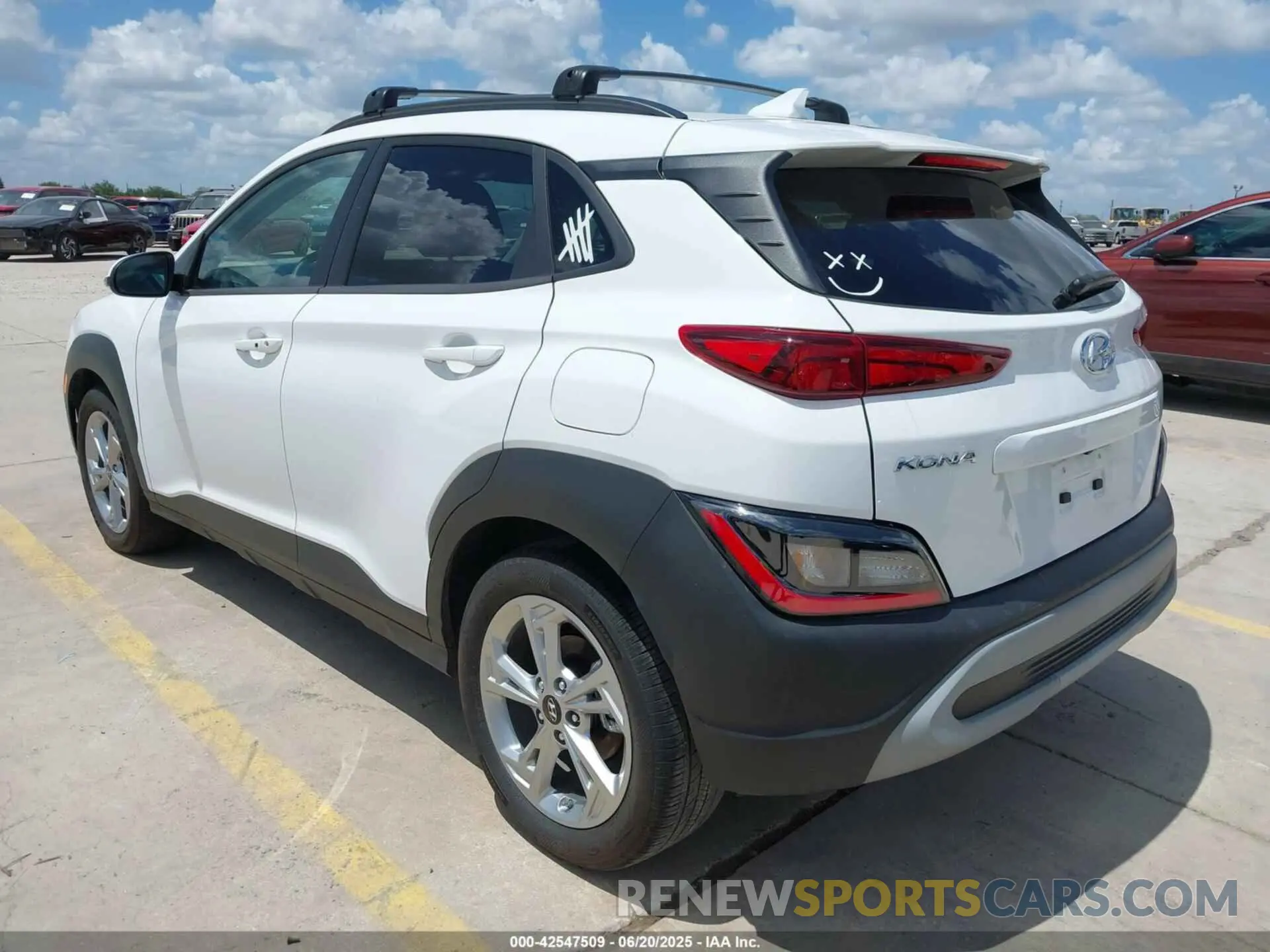 3 Photograph of a damaged car KM8K62AB6PU017029 HYUNDAI KONA 2023