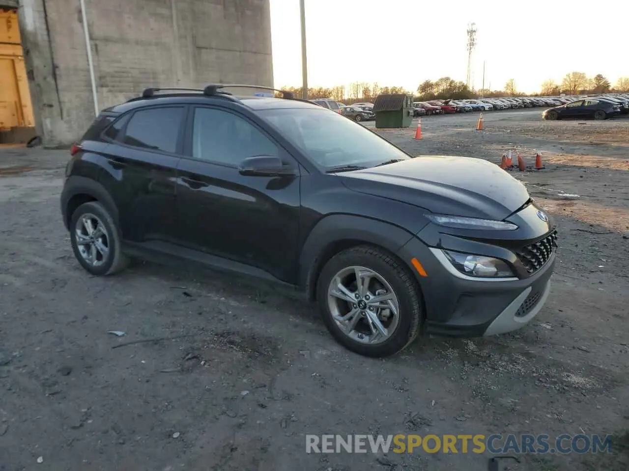 4 Photograph of a damaged car KM8K62AB6PU961798 HYUNDAI KONA 2023