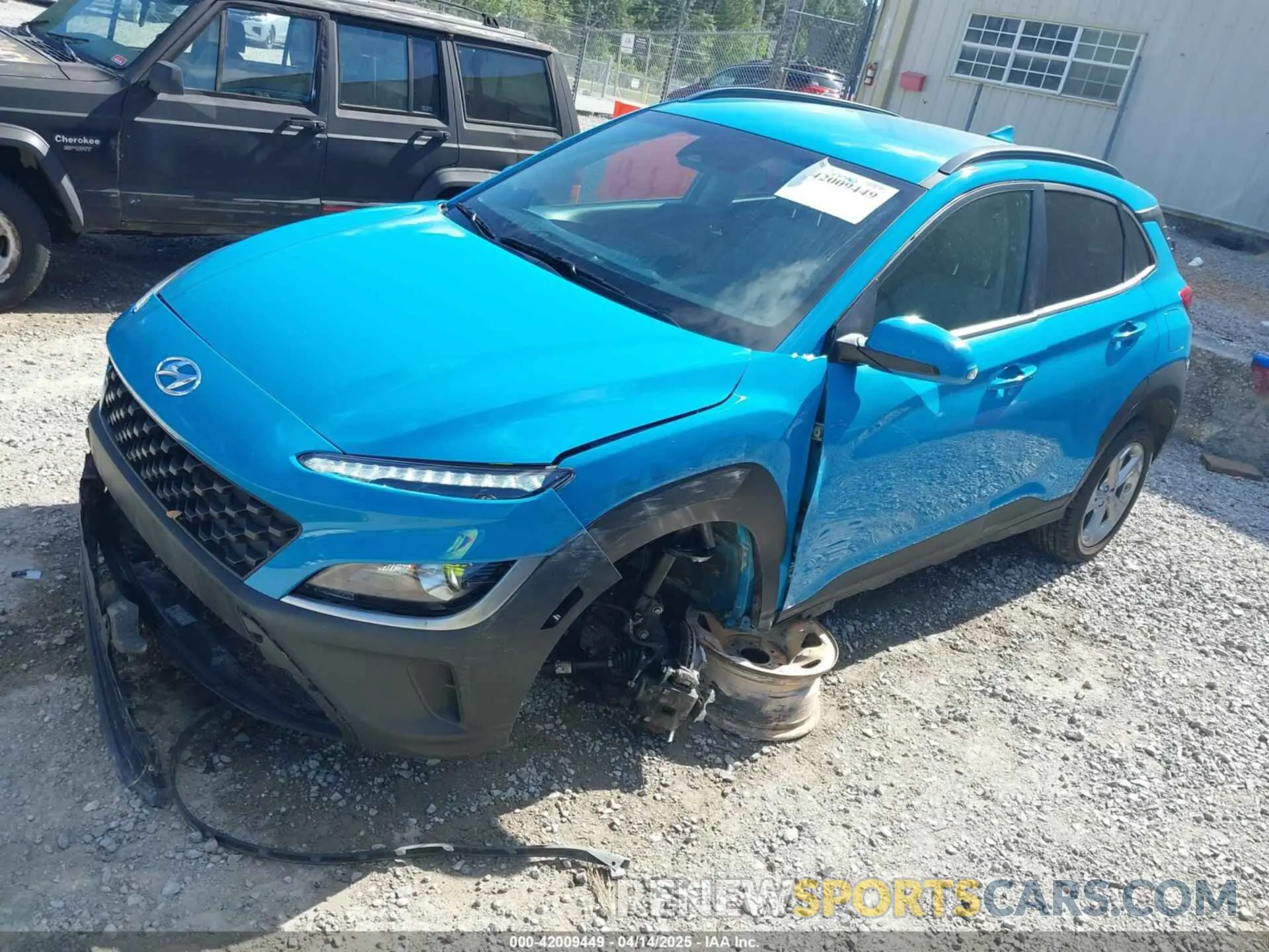 2 Photograph of a damaged car KM8K62AB6PU963843 HYUNDAI KONA 2023