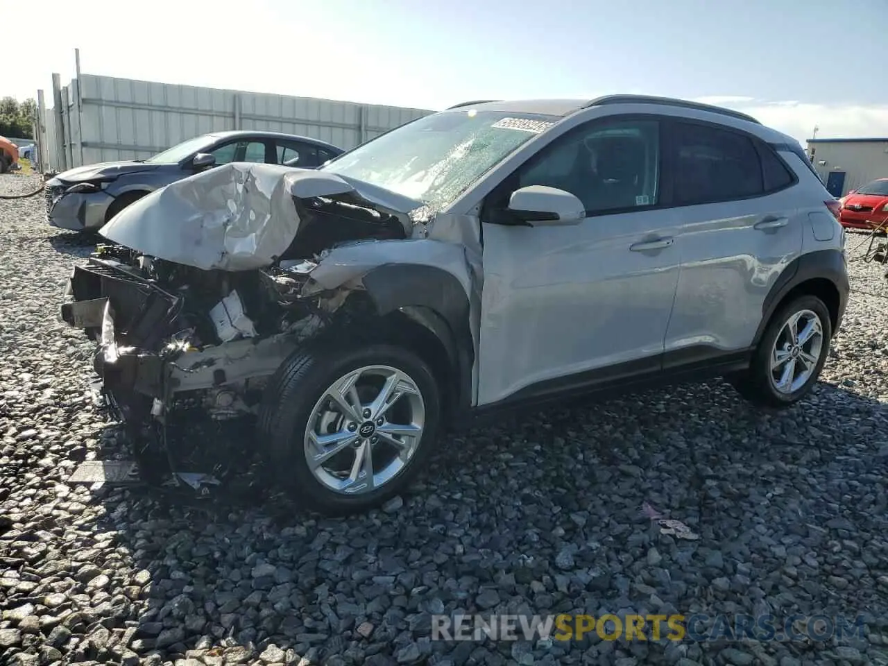 1 Фотография поврежденного автомобиля KM8K62AB9PU017980 HYUNDAI KONA 2023