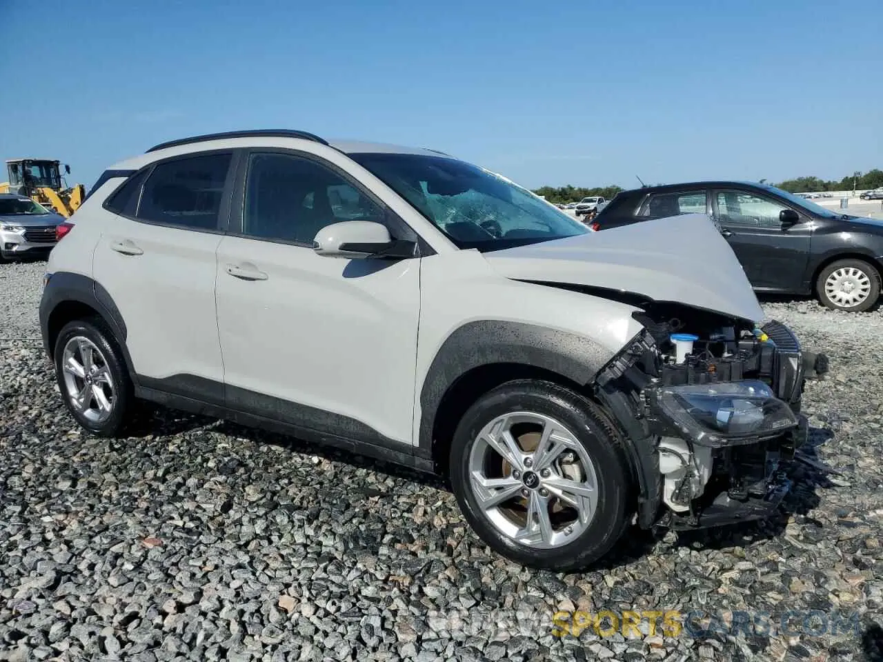 4 Фотография поврежденного автомобиля KM8K62AB9PU017980 HYUNDAI KONA 2023
