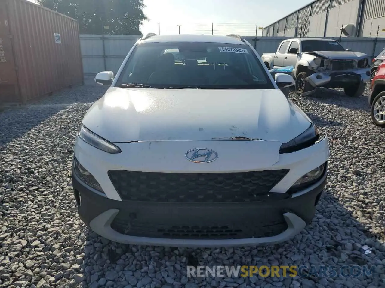 5 Photograph of a damaged car KM8K62AB9PU018823 HYUNDAI KONA 2023
