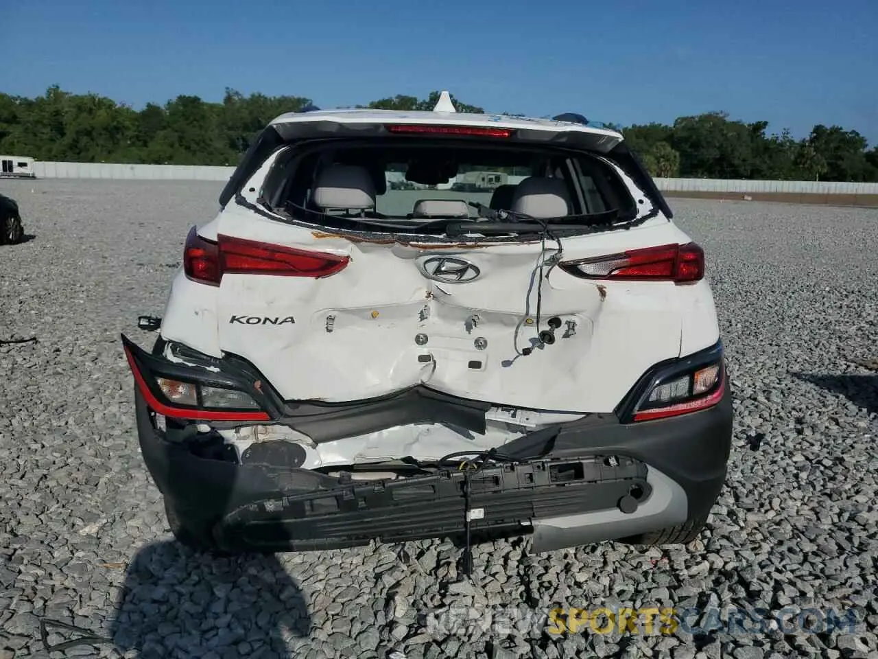 6 Photograph of a damaged car KM8K62AB9PU018823 HYUNDAI KONA 2023
