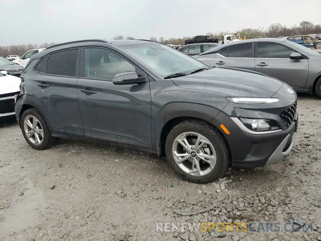 4 Photograph of a damaged car KM8K62ABXPU982833 HYUNDAI KONA 2023