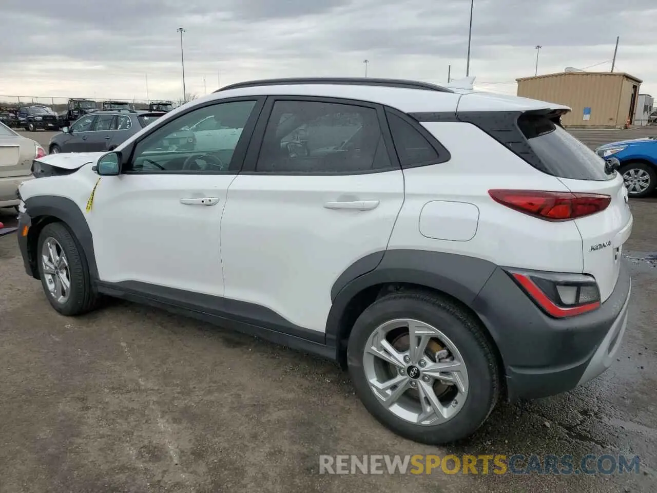 2 Photograph of a damaged car KM8K6CAB0PU051764 HYUNDAI KONA 2023