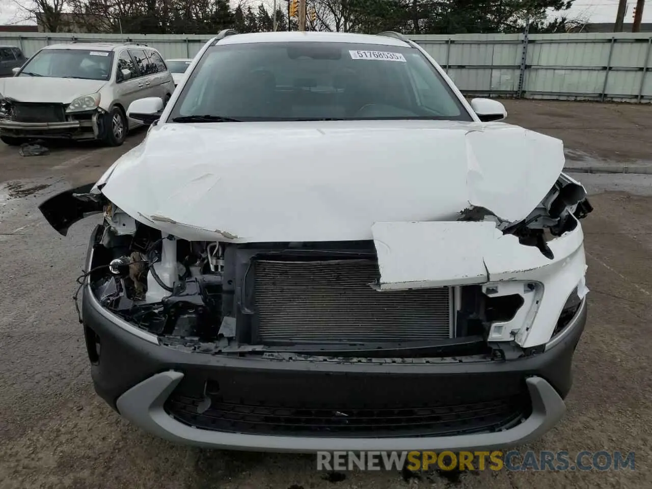 5 Photograph of a damaged car KM8K6CAB0PU051764 HYUNDAI KONA 2023