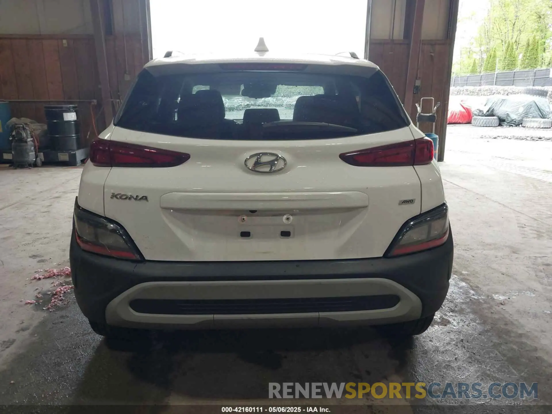 17 Photograph of a damaged car KM8K6CAB0PU954853 HYUNDAI KONA 2023