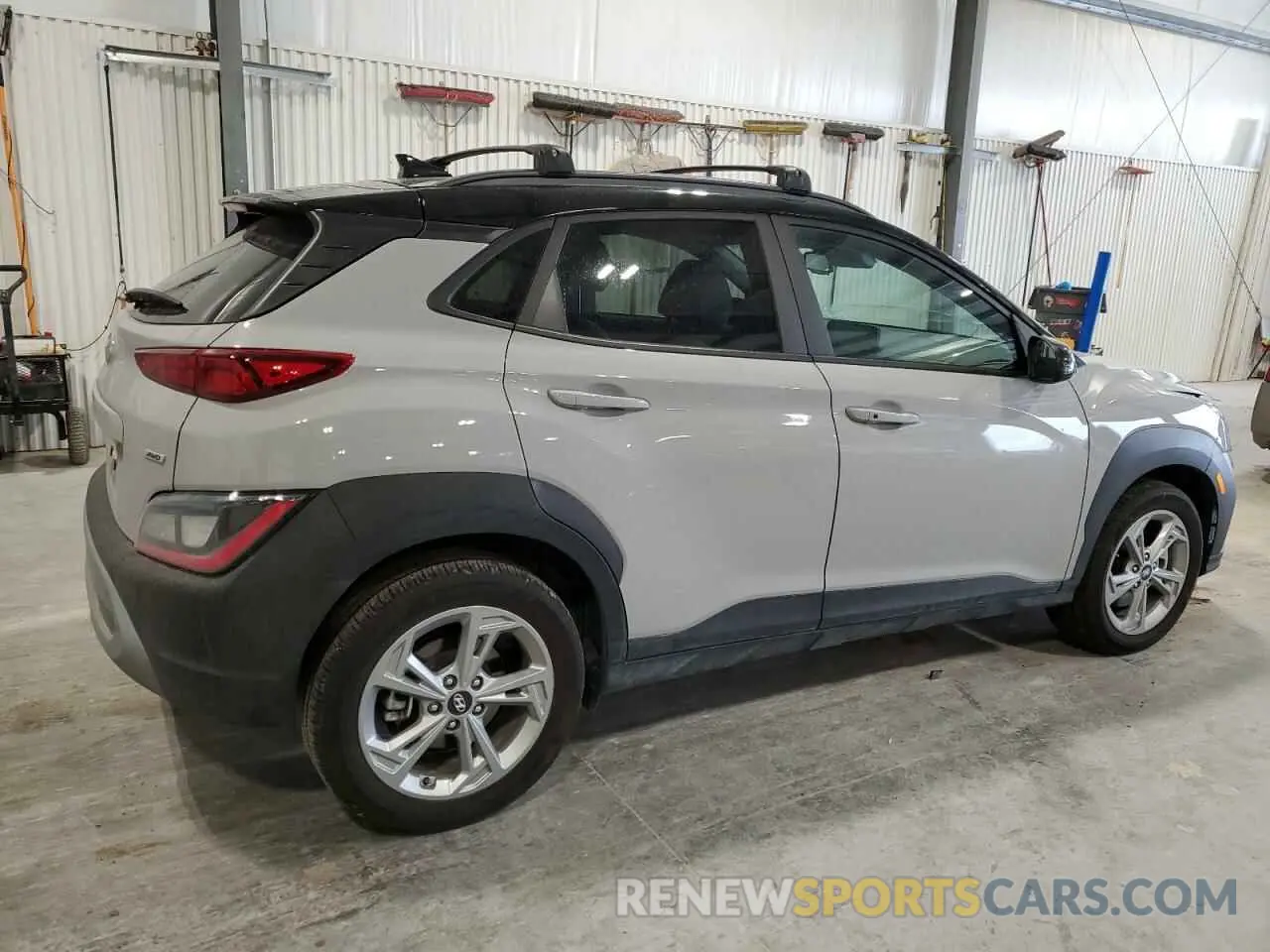 3 Photograph of a damaged car KM8K6CAB0PU963147 HYUNDAI KONA 2023