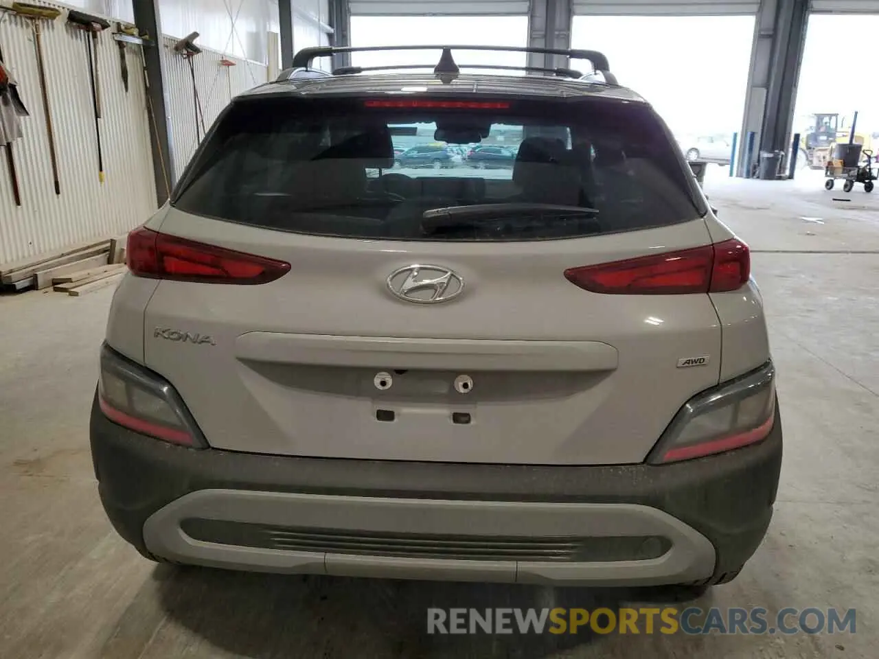 6 Photograph of a damaged car KM8K6CAB0PU963147 HYUNDAI KONA 2023
