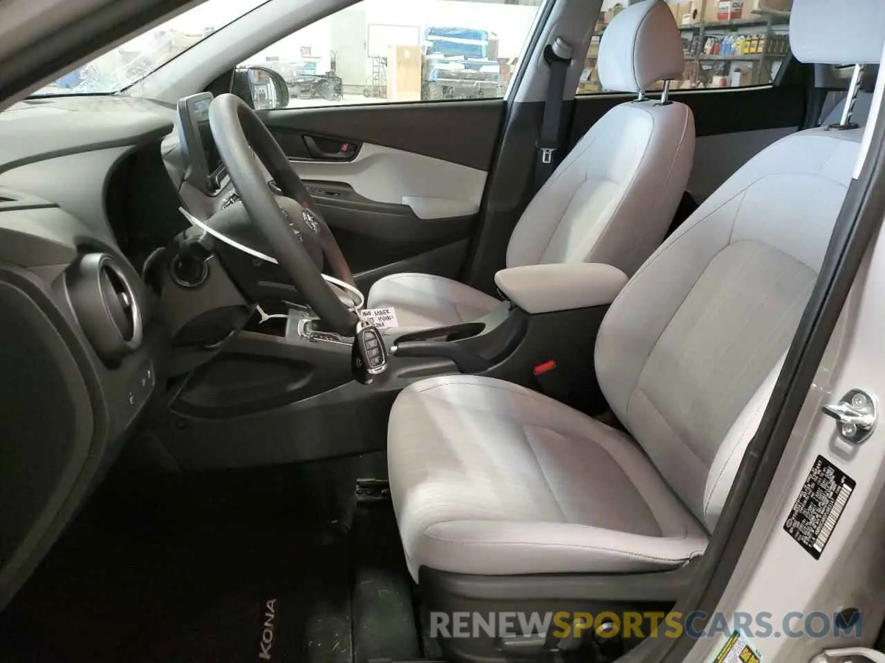 7 Photograph of a damaged car KM8K6CAB0PU963147 HYUNDAI KONA 2023