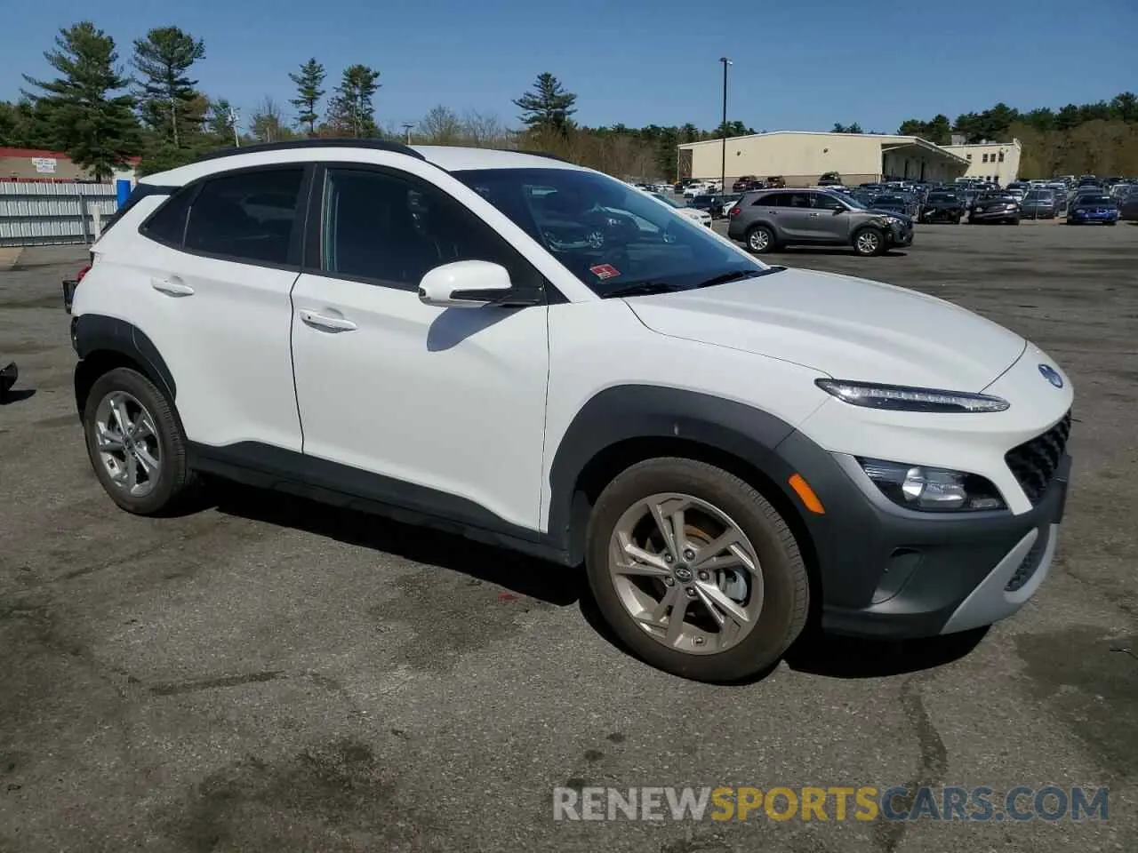 4 Photograph of a damaged car KM8K6CAB0PU982796 HYUNDAI KONA 2023