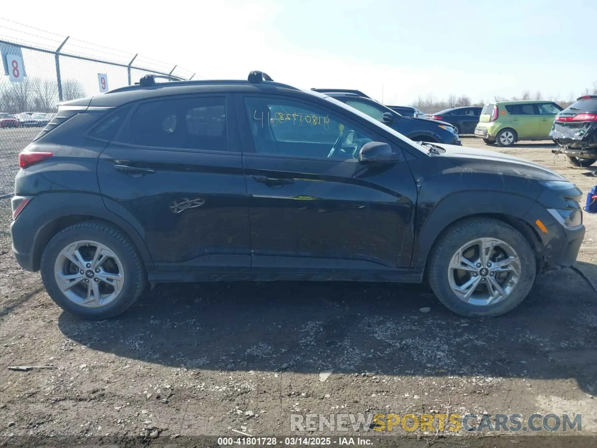 14 Photograph of a damaged car KM8K6CAB1PU966932 HYUNDAI KONA 2023
