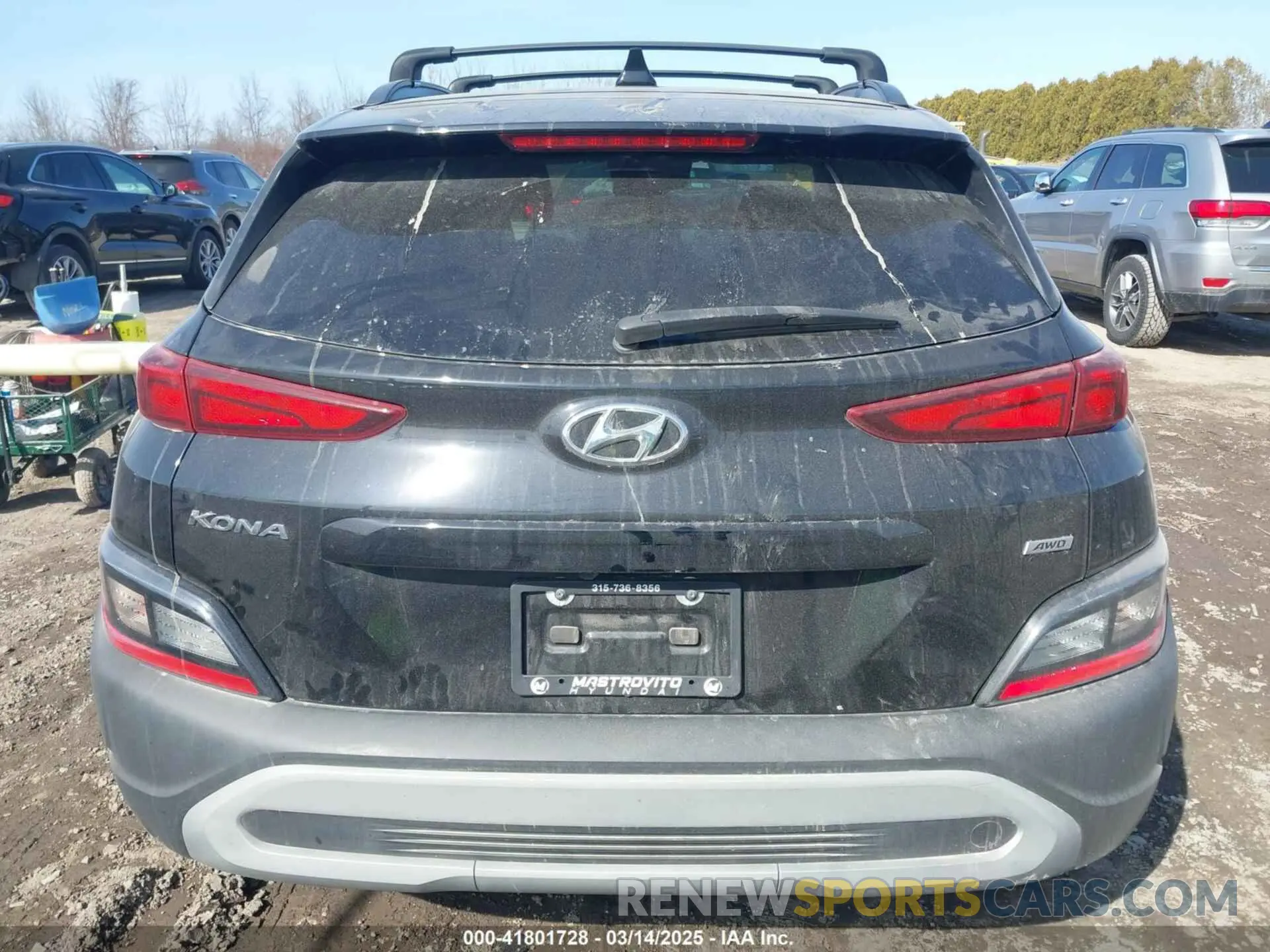 17 Photograph of a damaged car KM8K6CAB1PU966932 HYUNDAI KONA 2023