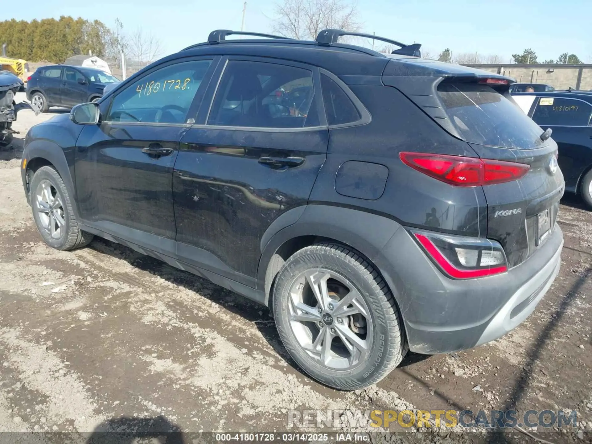 3 Photograph of a damaged car KM8K6CAB1PU966932 HYUNDAI KONA 2023