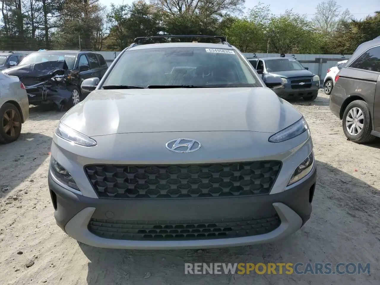 5 Photograph of a damaged car KM8K6CAB2PU042581 HYUNDAI KONA 2023
