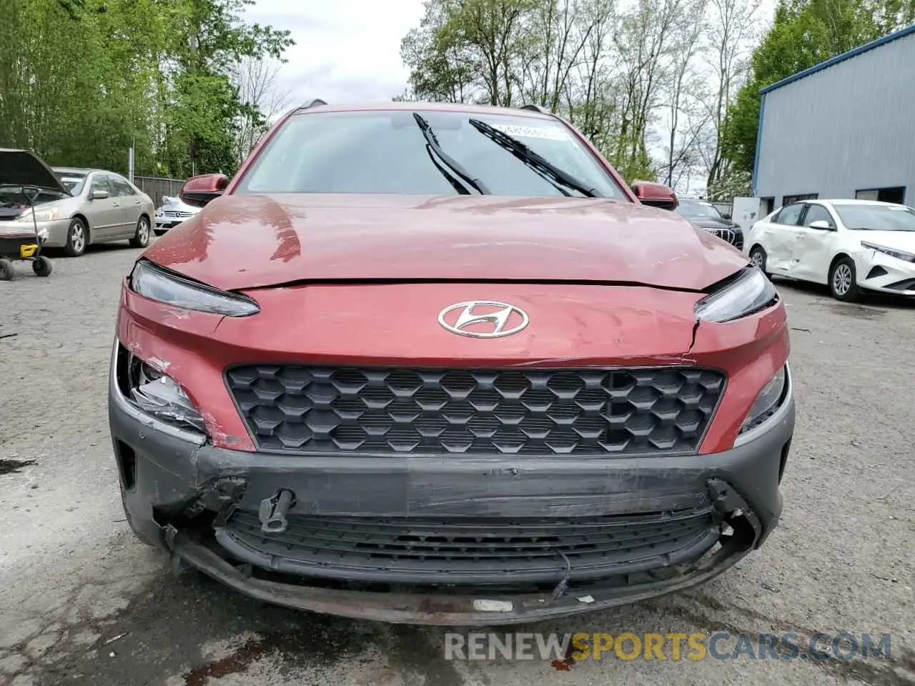 5 Photograph of a damaged car KM8K6CAB2PU060045 HYUNDAI KONA 2023