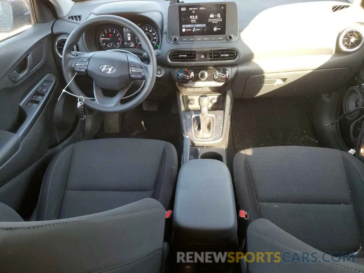 8 Фотография поврежденного автомобиля KM8K6CAB3PU006642 HYUNDAI KONA 2023