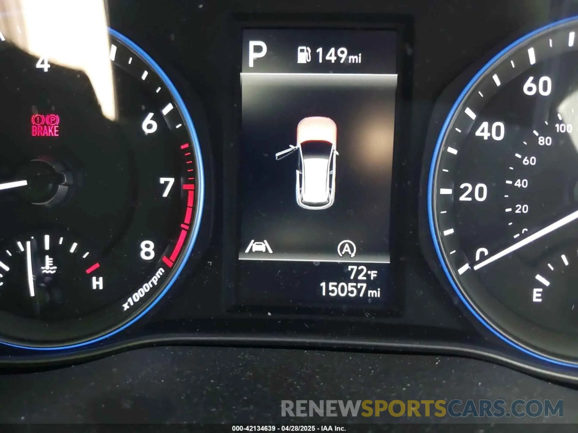 15 Photograph of a damaged car KM8K6CAB3PU012120 HYUNDAI KONA 2023