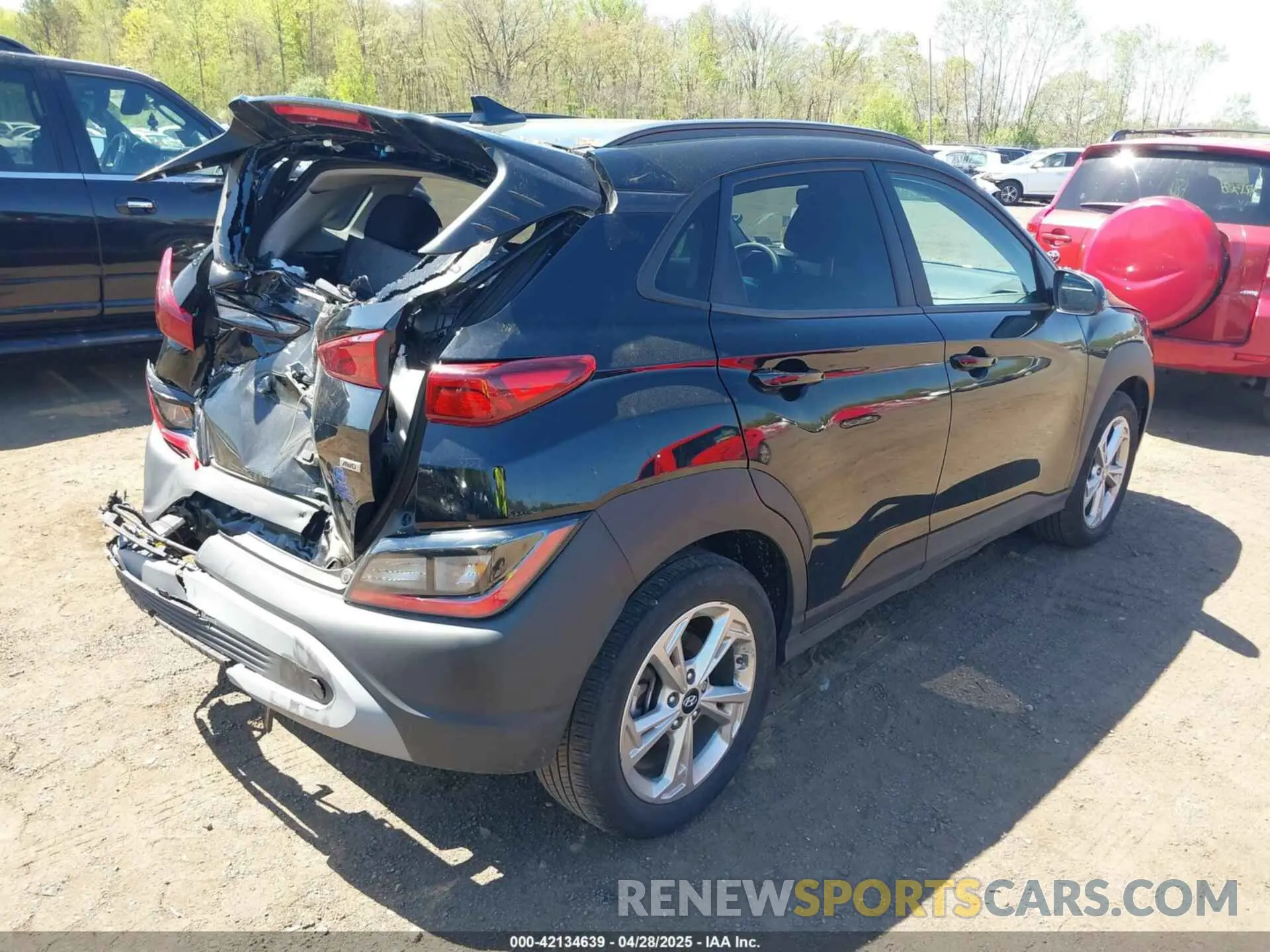 17 Photograph of a damaged car KM8K6CAB3PU012120 HYUNDAI KONA 2023