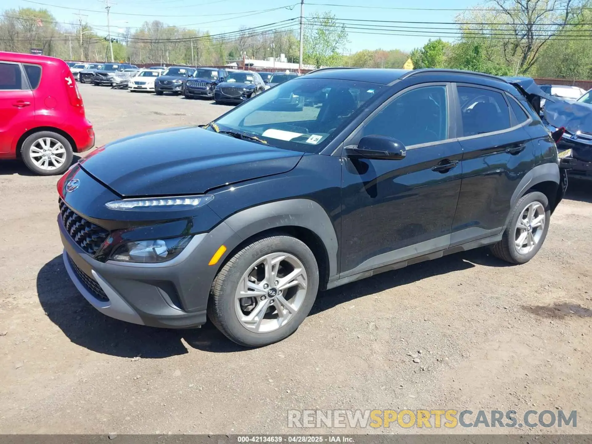 2 Photograph of a damaged car KM8K6CAB3PU012120 HYUNDAI KONA 2023