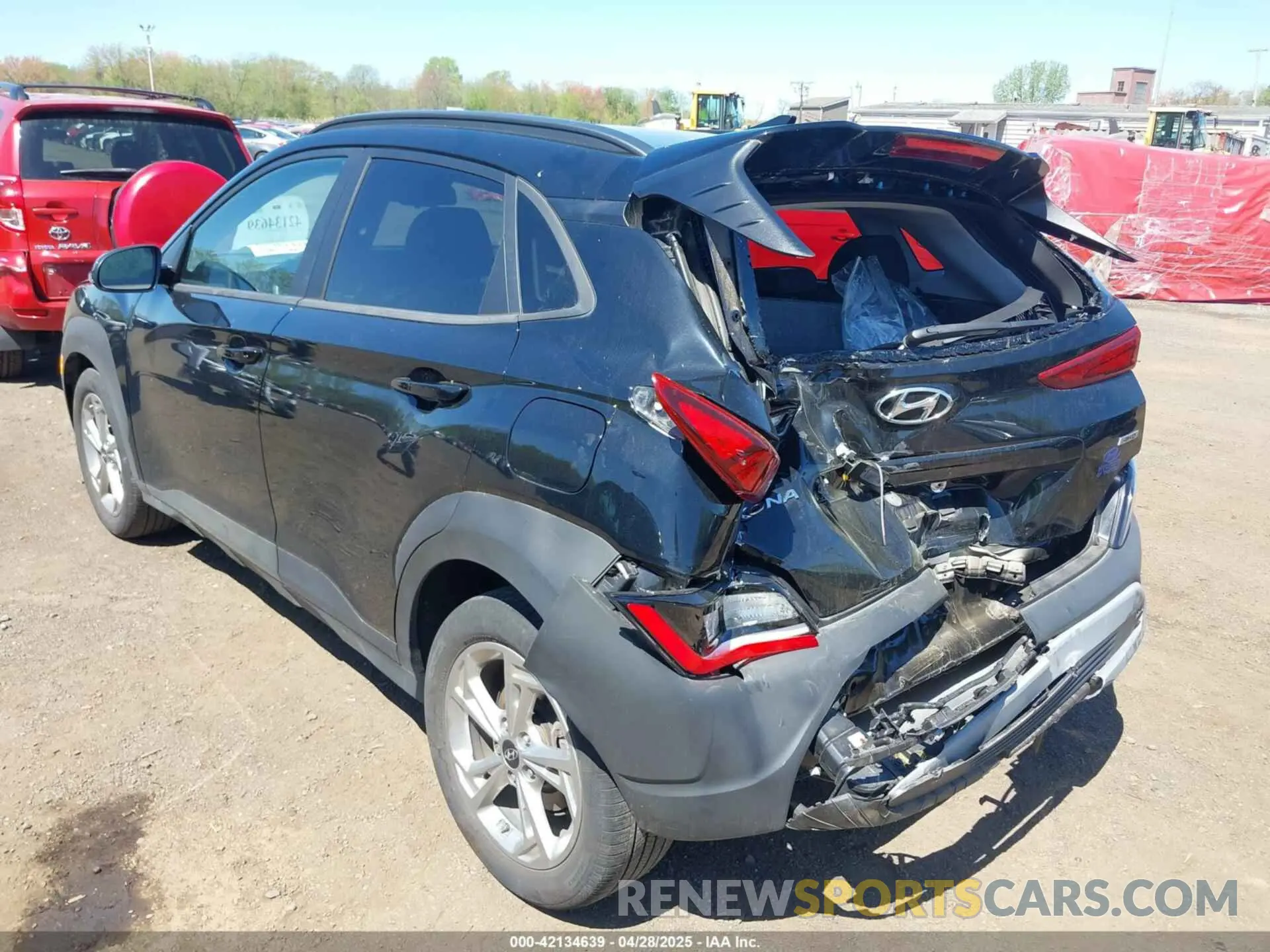 6 Photograph of a damaged car KM8K6CAB3PU012120 HYUNDAI KONA 2023