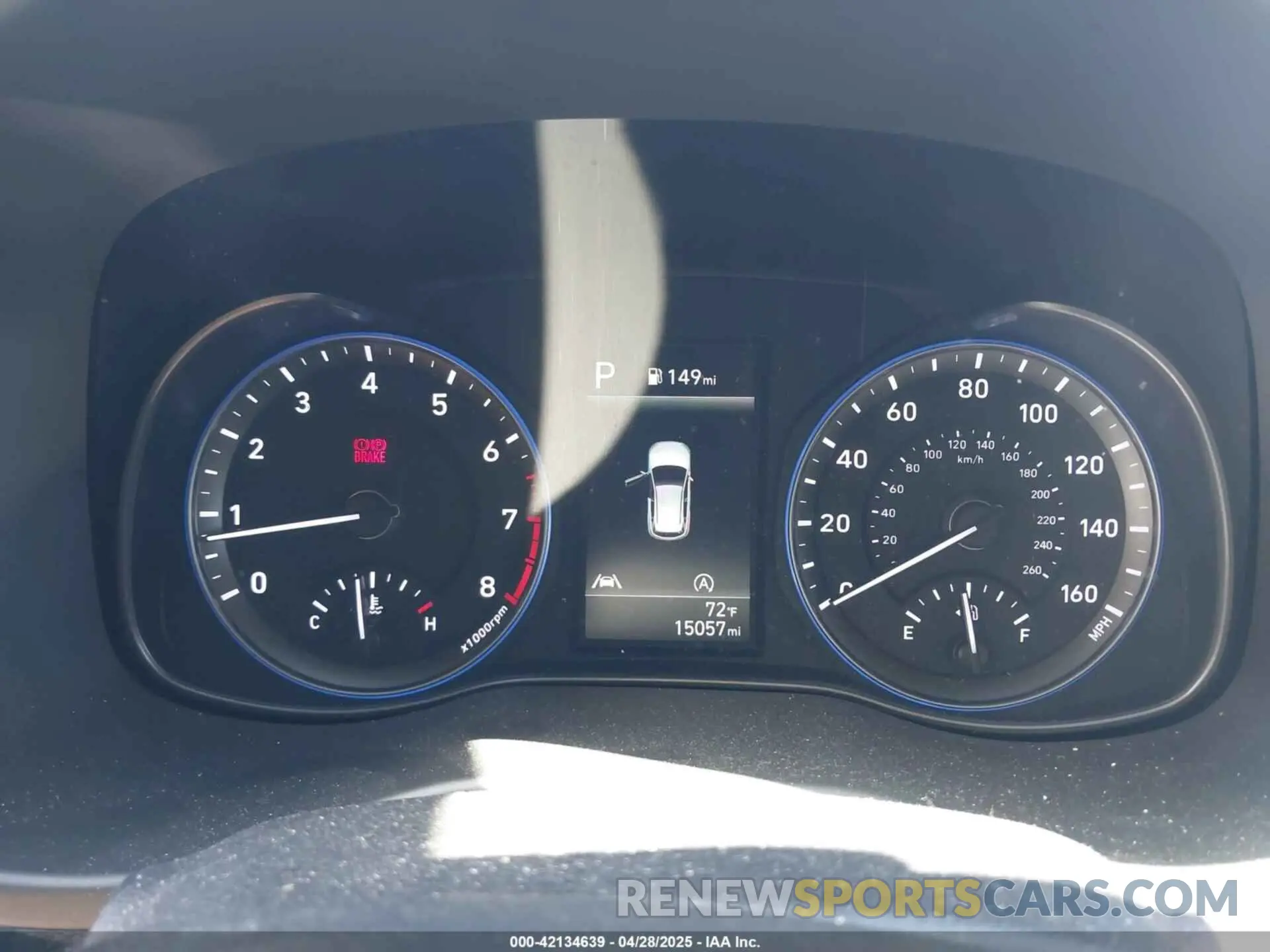 7 Photograph of a damaged car KM8K6CAB3PU012120 HYUNDAI KONA 2023