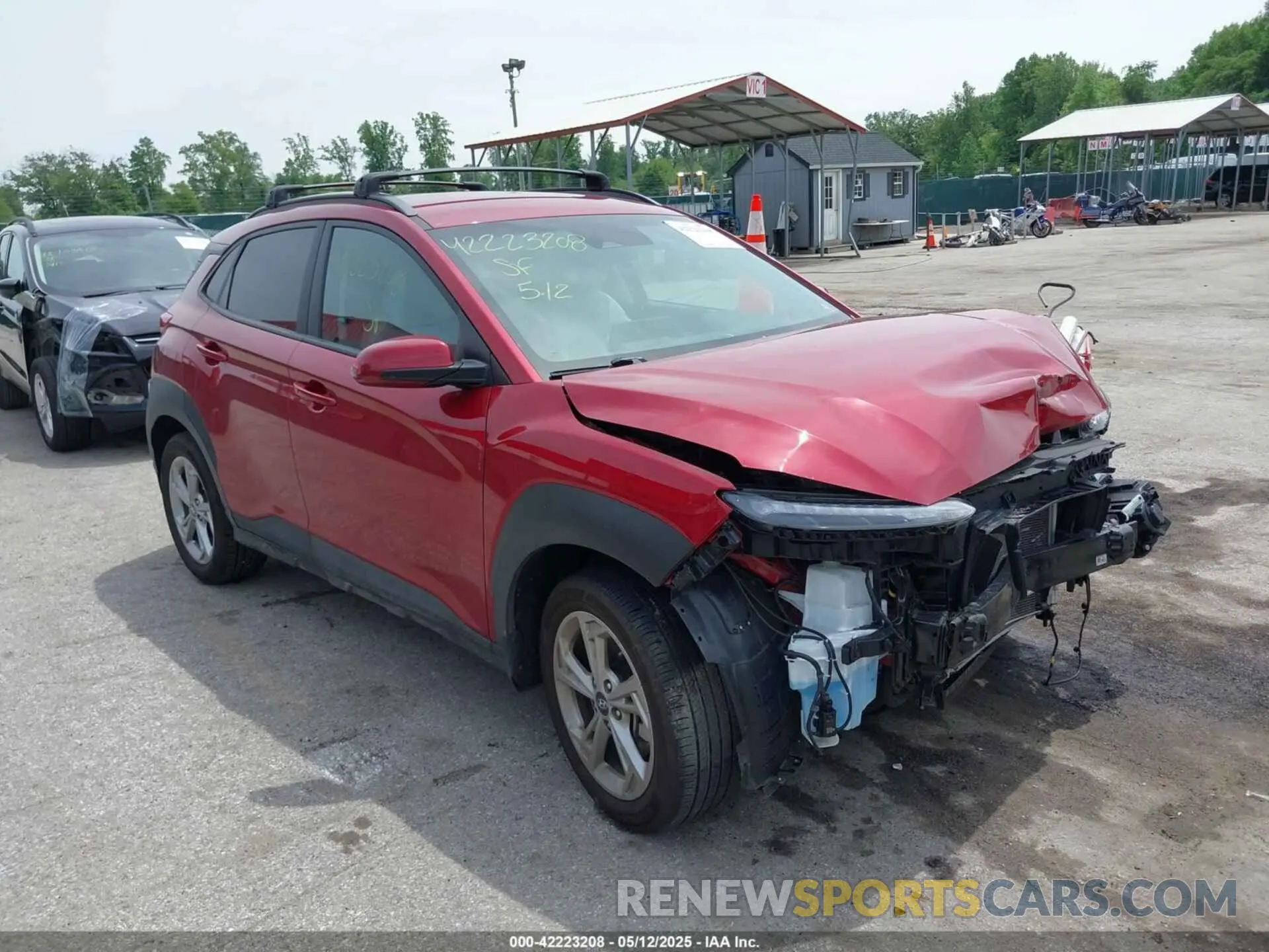 1 Фотография поврежденного автомобиля KM8K6CAB3PU053198 HYUNDAI KONA 2023