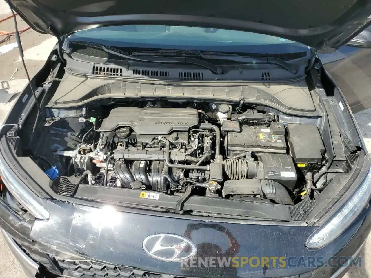 12 Photograph of a damaged car KM8K6CAB3PU053721 HYUNDAI KONA 2023