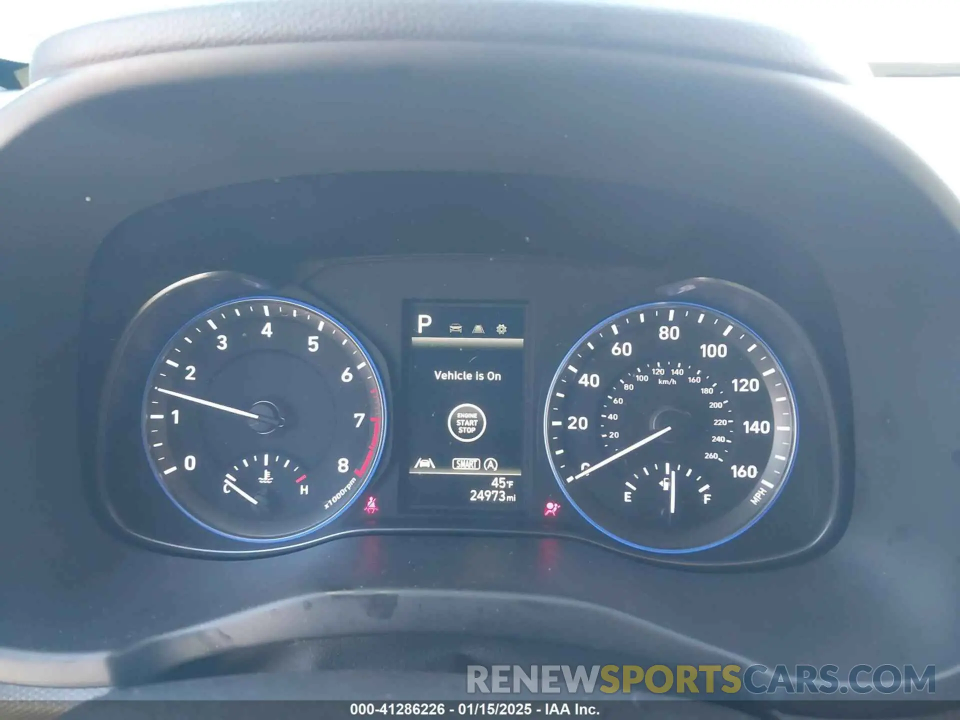 7 Photograph of a damaged car KM8K6CAB3PU956256 HYUNDAI KONA 2023