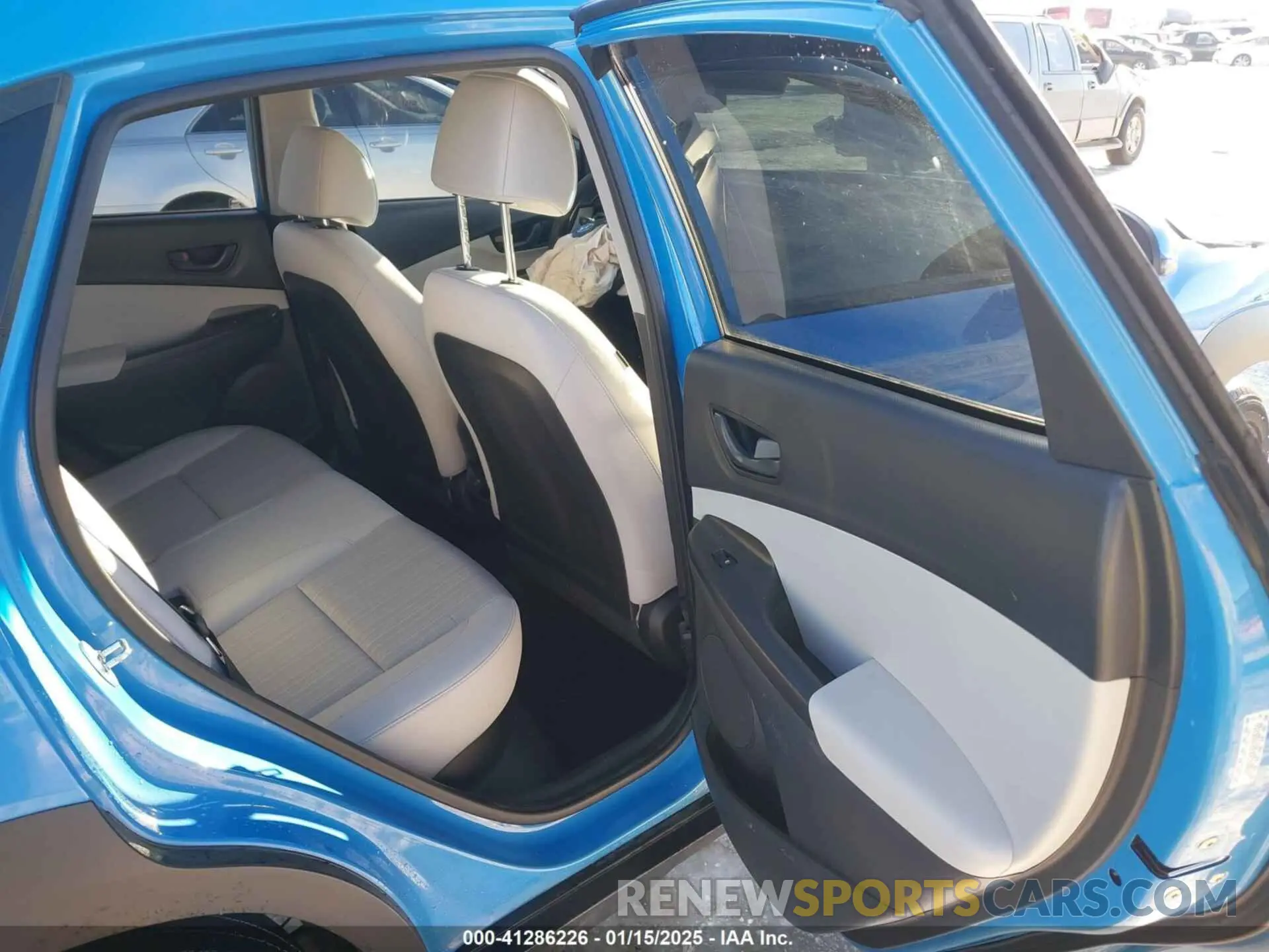 8 Photograph of a damaged car KM8K6CAB3PU956256 HYUNDAI KONA 2023