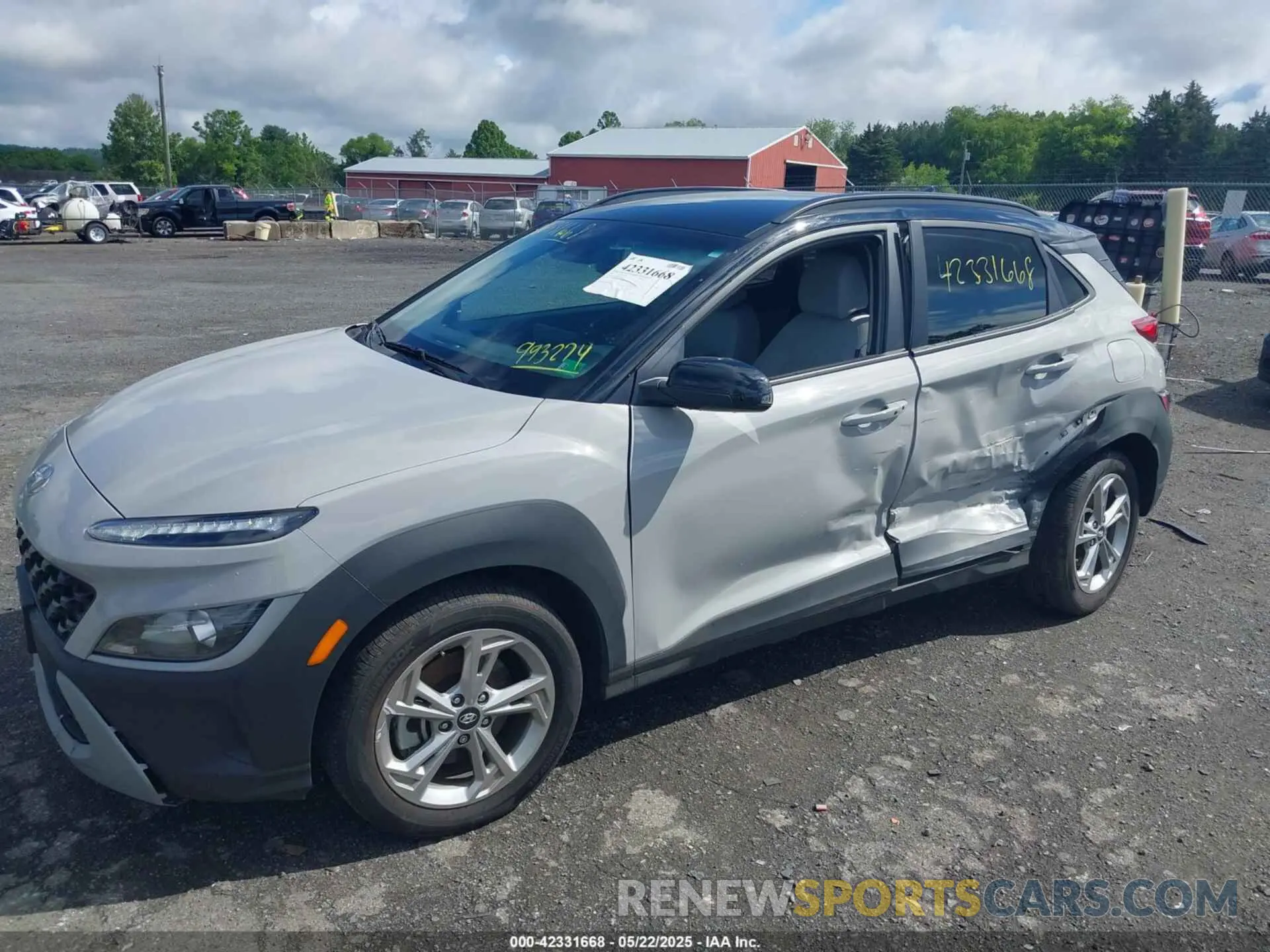 6 Фотография поврежденного автомобиля KM8K6CAB3PU993274 HYUNDAI KONA 2023