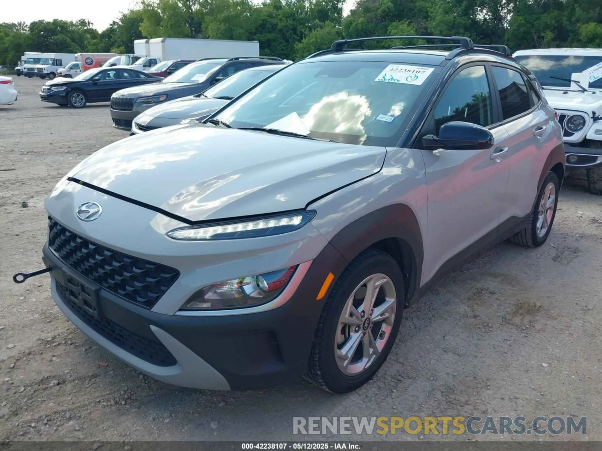 2 Фотография поврежденного автомобиля KM8K6CAB4PU008576 HYUNDAI KONA 2023