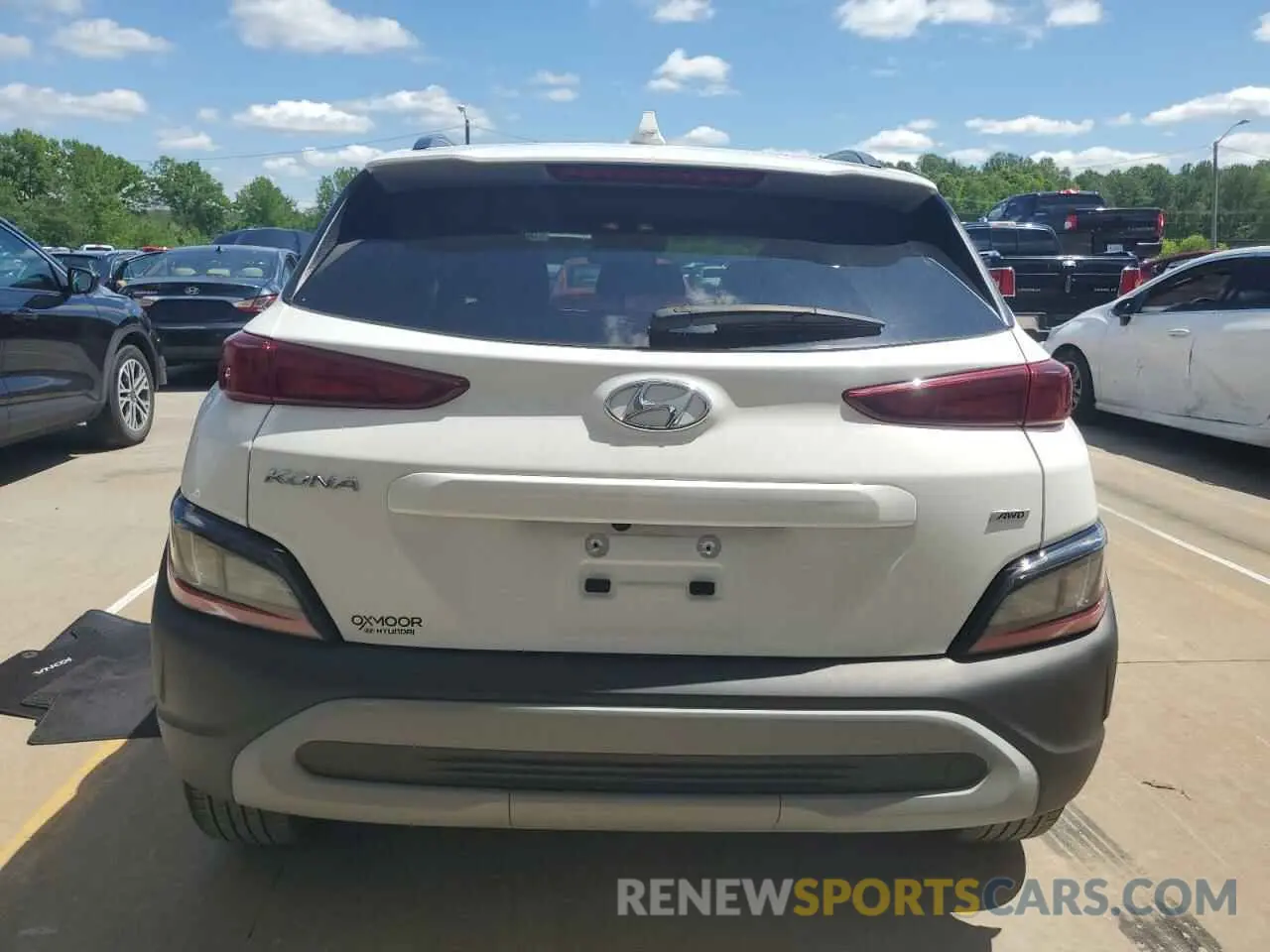 6 Фотография поврежденного автомобиля KM8K6CAB5PU063182 HYUNDAI KONA 2023