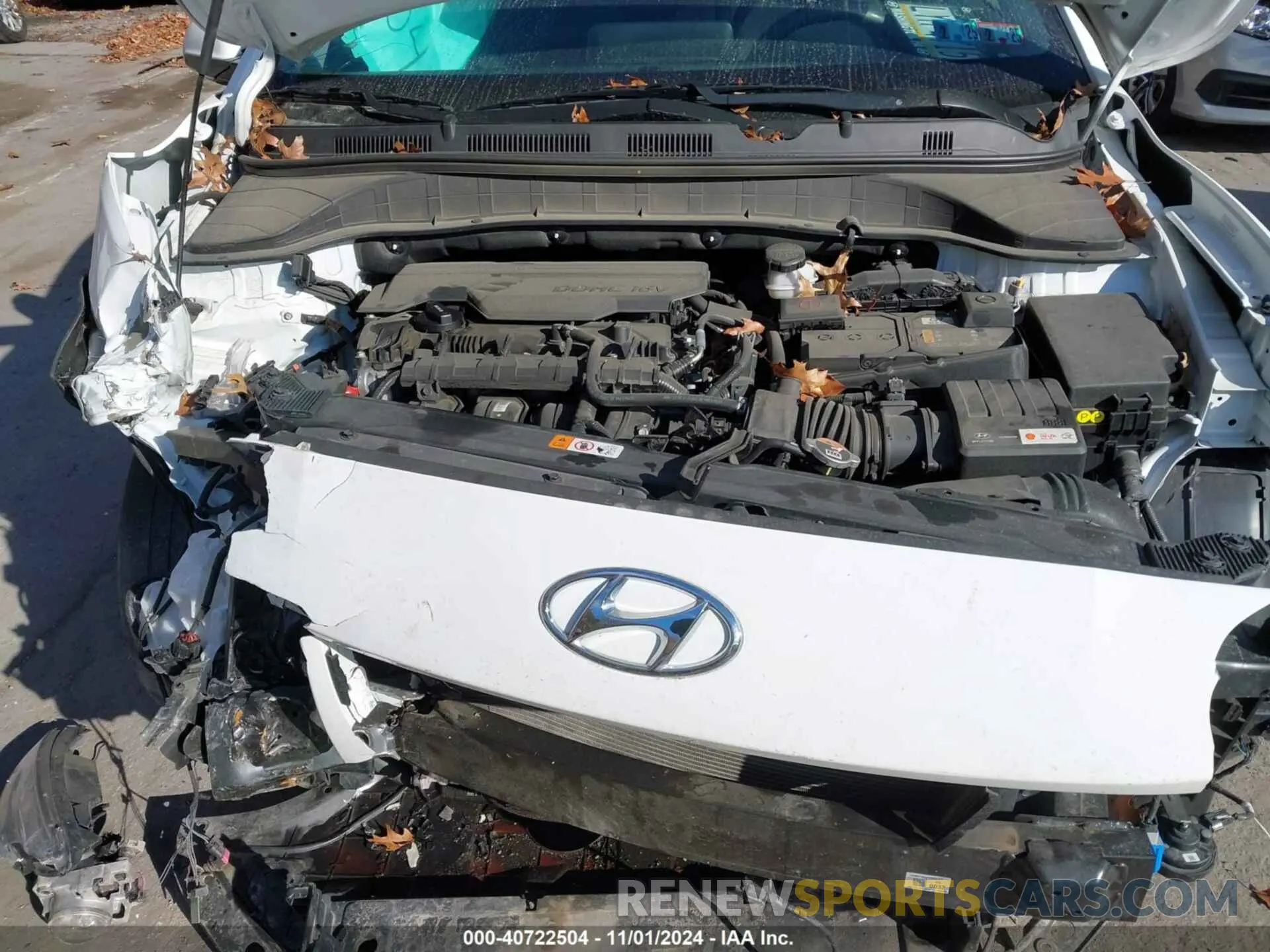 10 Photograph of a damaged car KM8K6CAB6PU955473 HYUNDAI KONA 2023