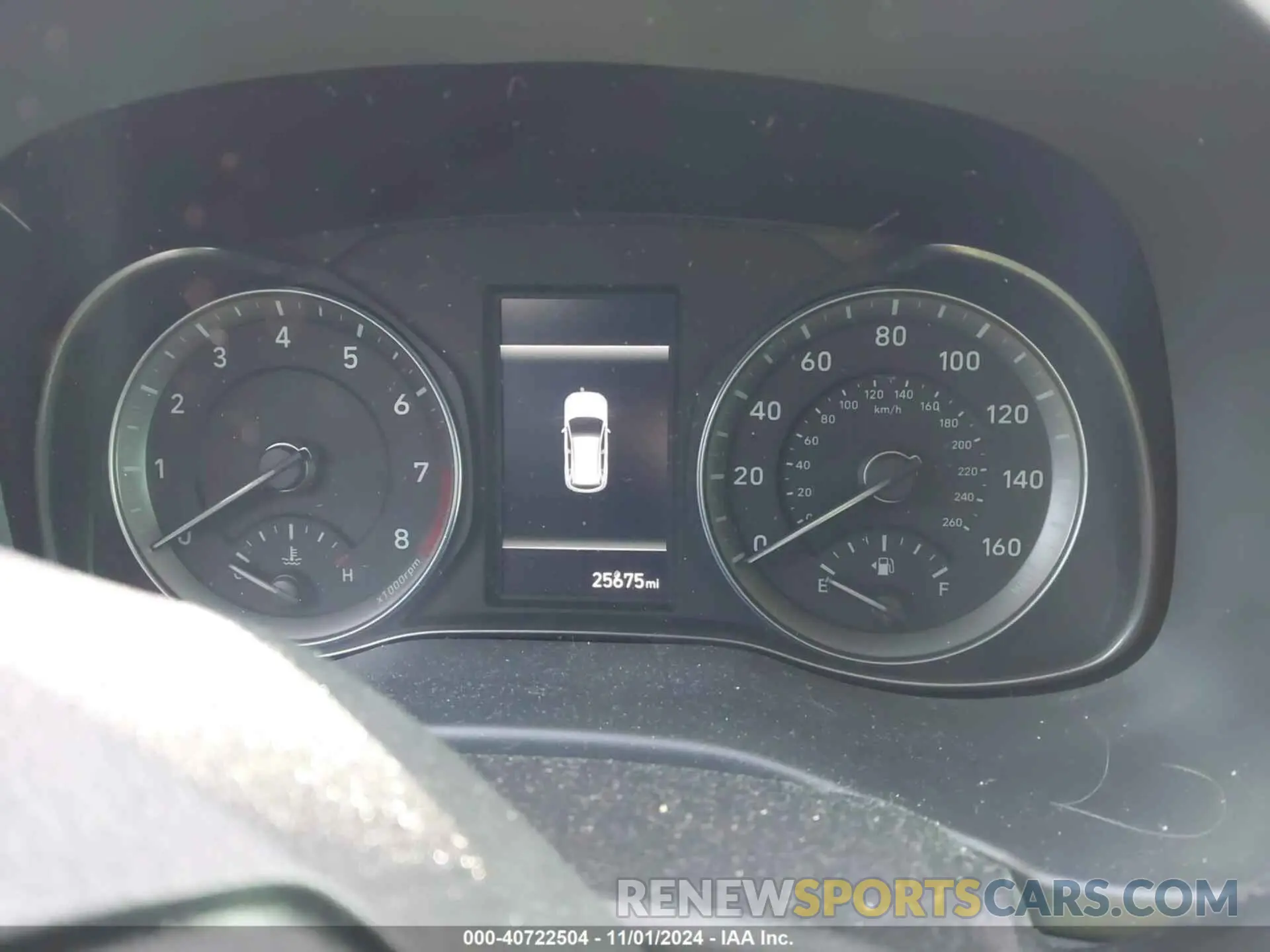 7 Photograph of a damaged car KM8K6CAB6PU955473 HYUNDAI KONA 2023