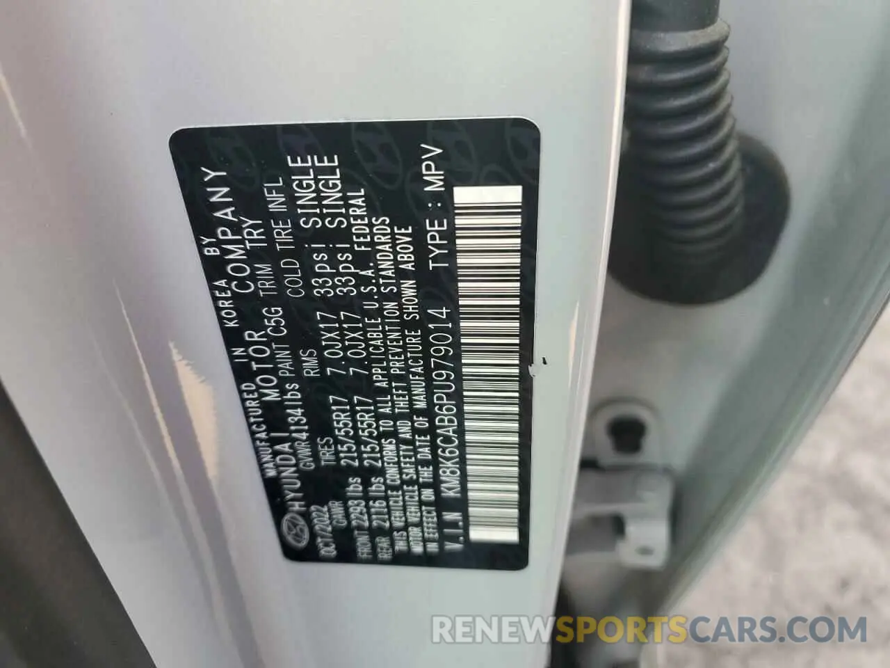 15 Фотография поврежденного автомобиля KM8K6CAB6PU979014 HYUNDAI KONA 2023