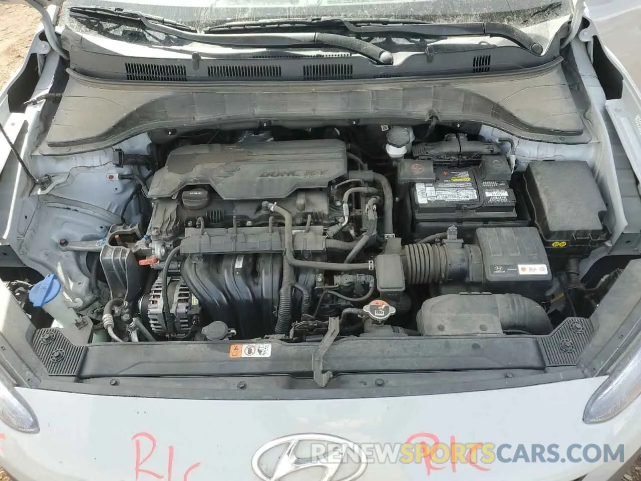 11 Фотография поврежденного автомобиля KM8K6CAB8PU008368 HYUNDAI KONA 2023
