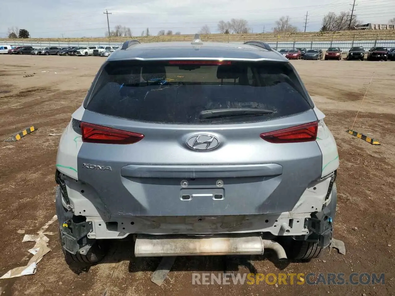6 Фотография поврежденного автомобиля KM8K6CAB8PU008368 HYUNDAI KONA 2023