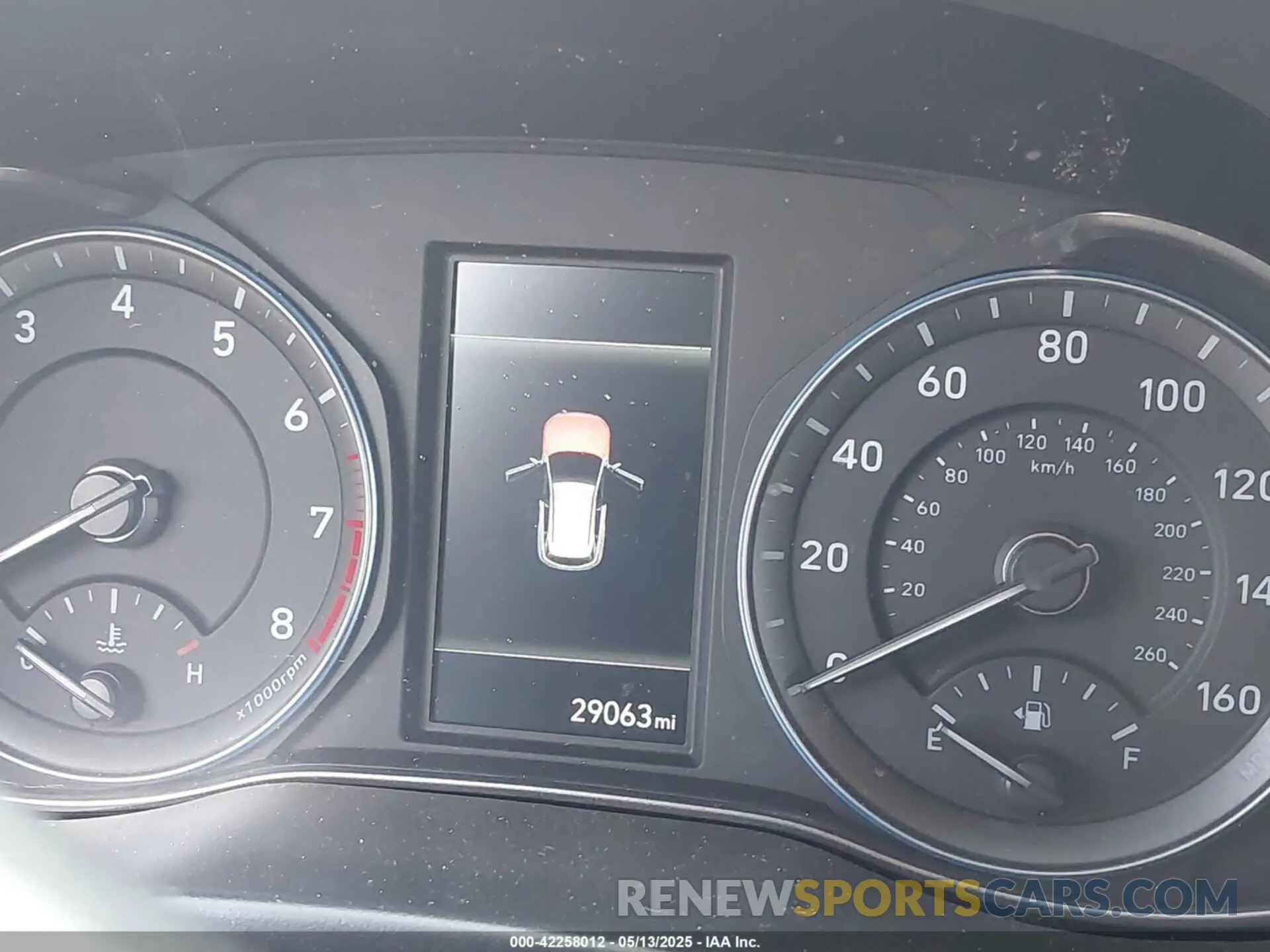 7 Photograph of a damaged car KM8K6CAB8PU038521 HYUNDAI KONA 2023