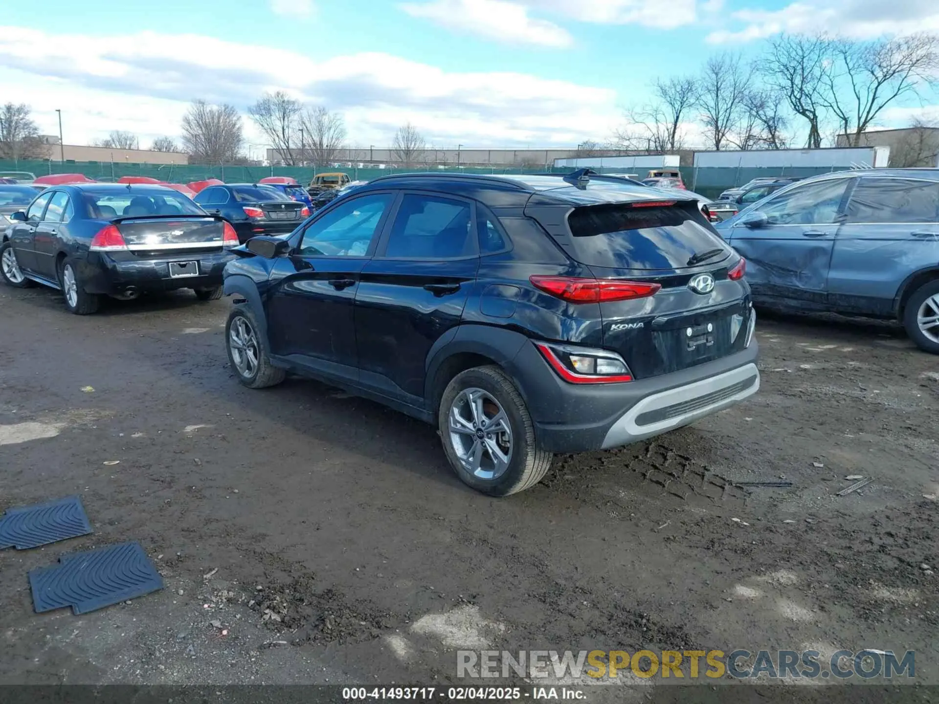 3 Фотография поврежденного автомобиля KM8K6CAB8PU041614 HYUNDAI KONA 2023