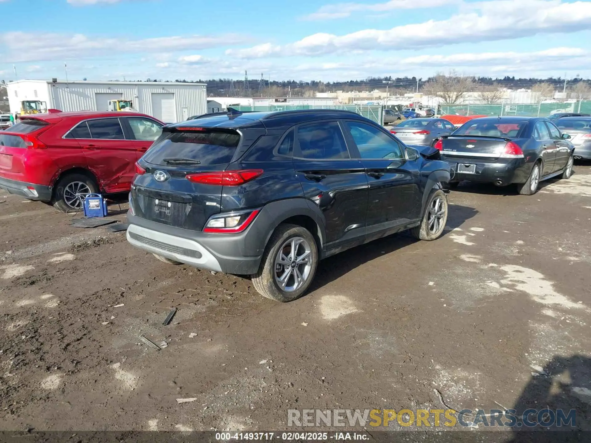 4 Фотография поврежденного автомобиля KM8K6CAB8PU041614 HYUNDAI KONA 2023