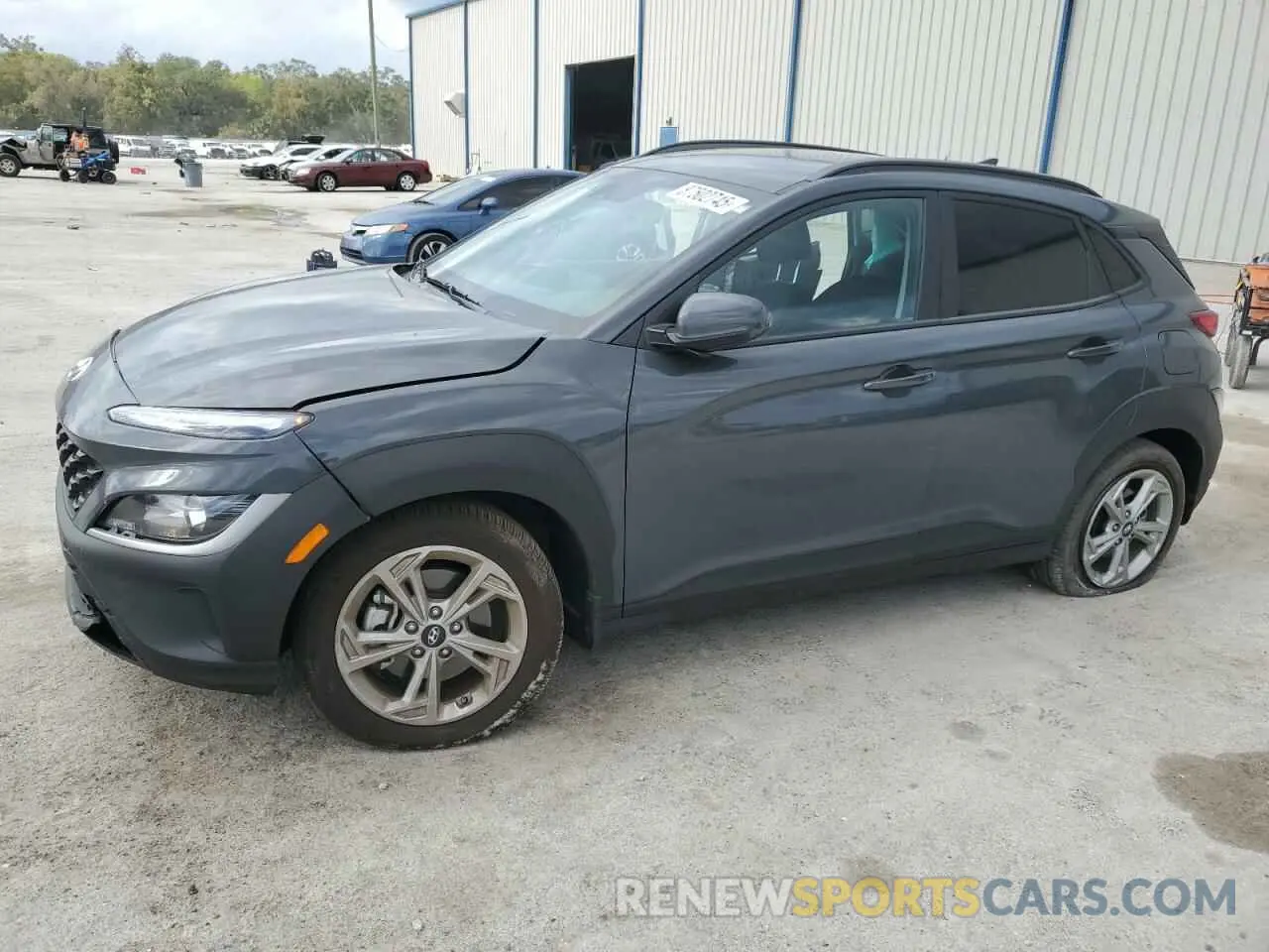 1 Фотография поврежденного автомобиля KM8K6CAB9PU061273 HYUNDAI KONA 2023