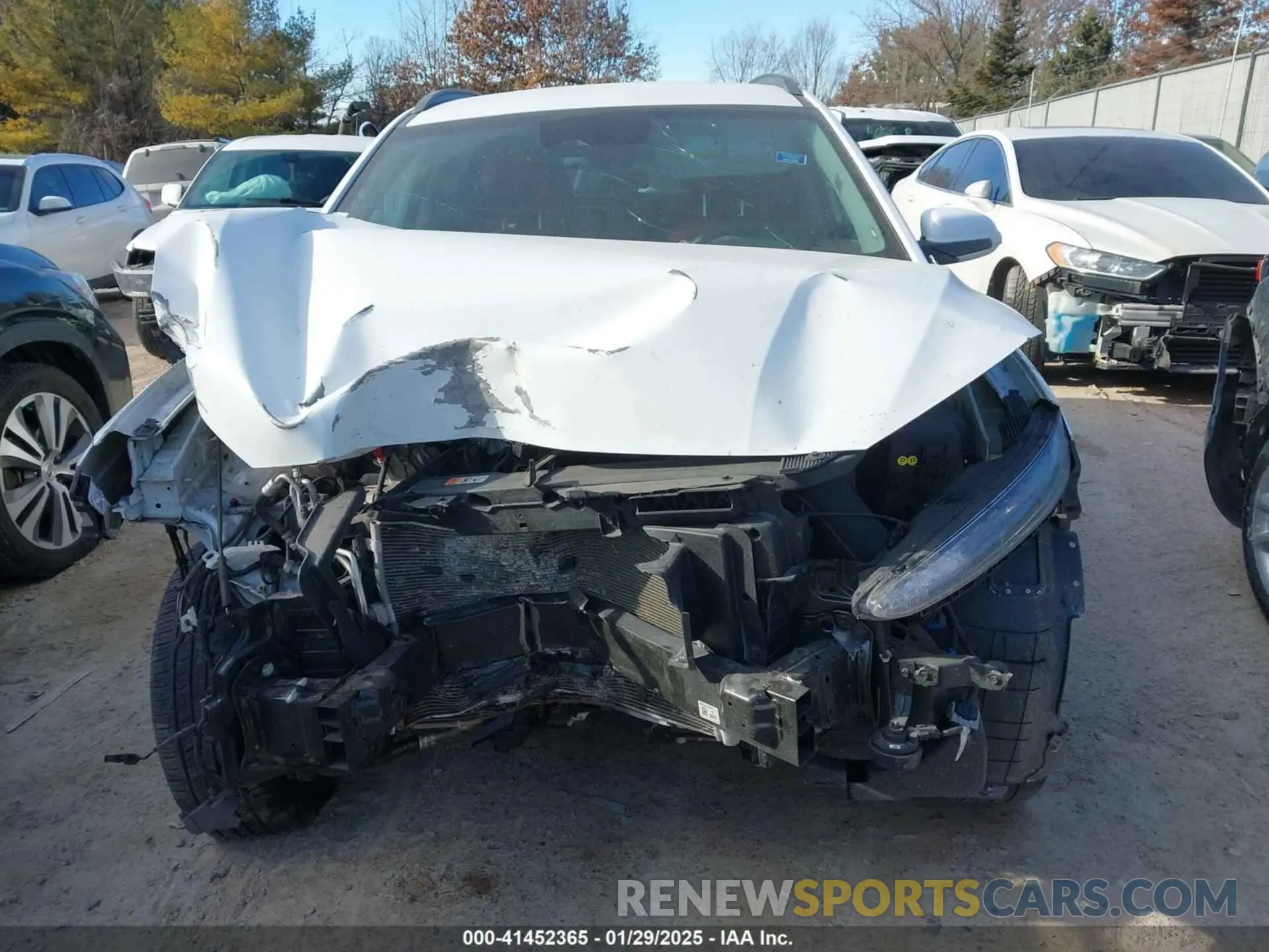 12 Photograph of a damaged car KM8K6CAB9PU942412 HYUNDAI KONA 2023