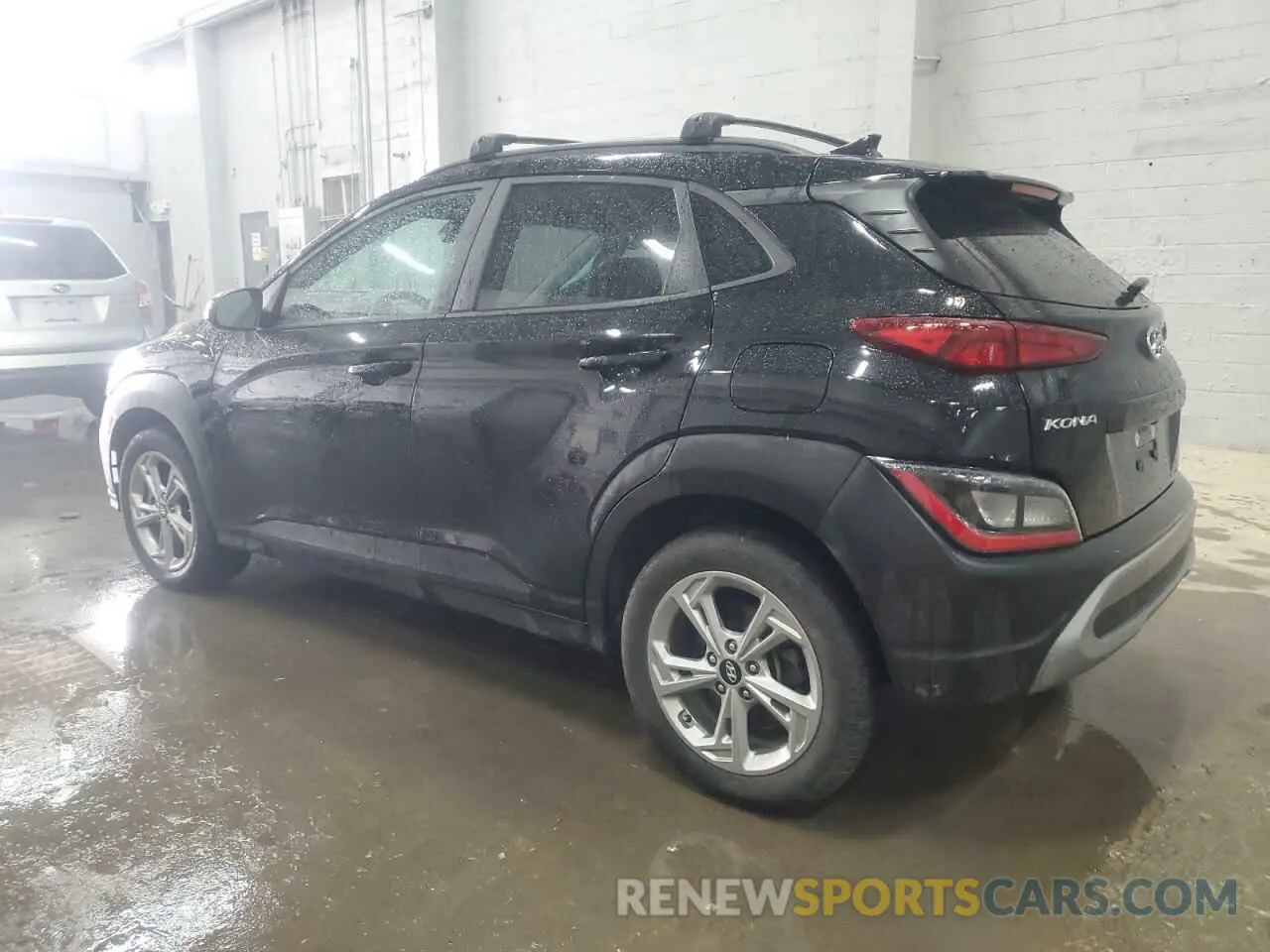2 Photograph of a damaged car KM8K6CAB9PU946671 HYUNDAI KONA 2023